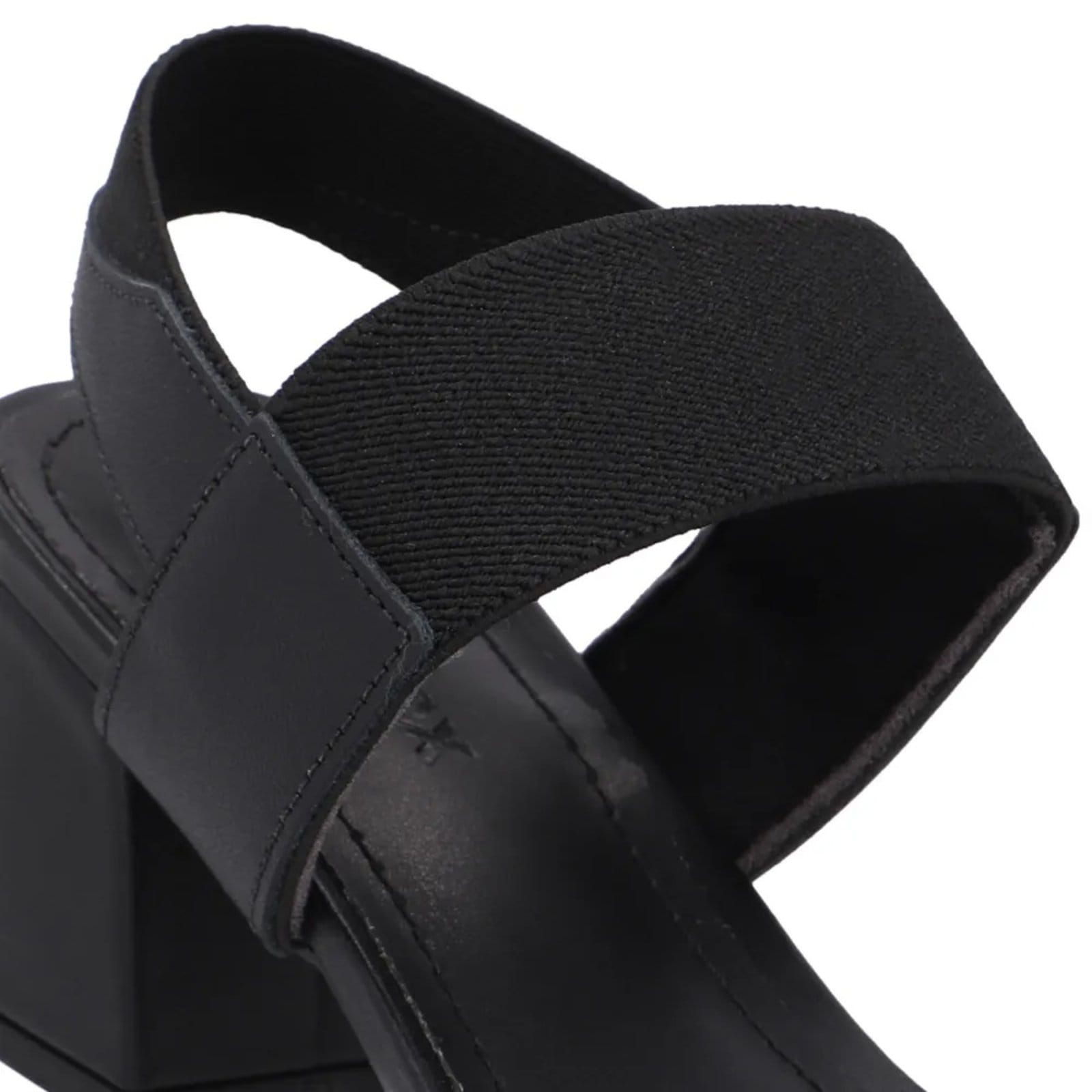 Vista 2 Sandália Usaflex Bico Quadrado Conforto Calce Fácil Usaflex preto