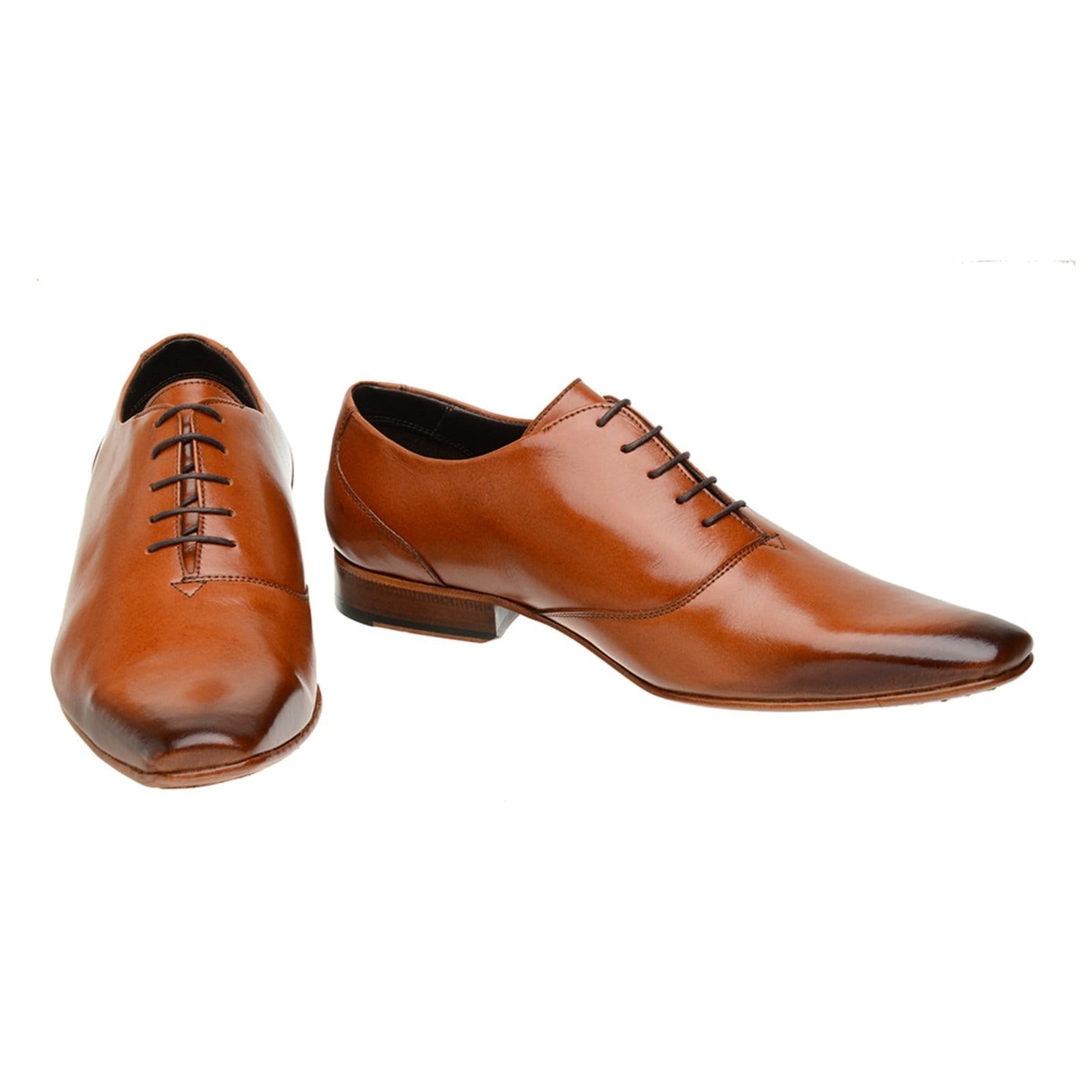 Vista 2 Sapato Social Wholecut Masculino Malbork Couro 520C Malbork caramelo
