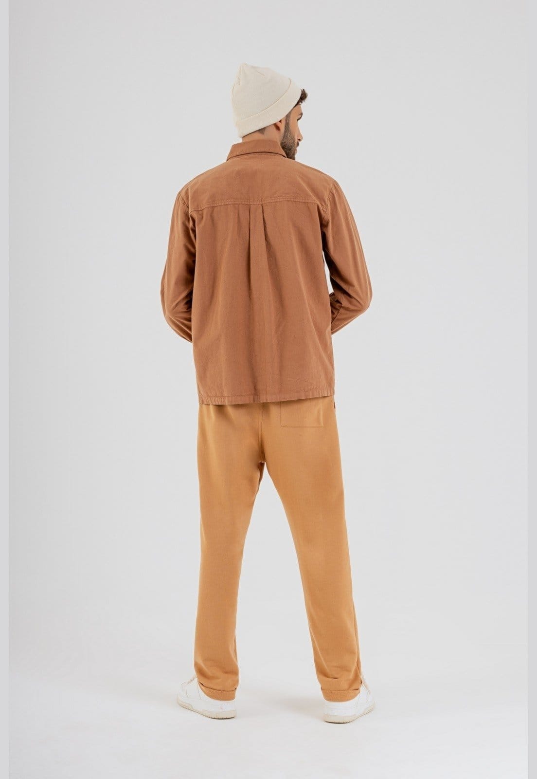 Vista 2 Camisa Masculina em Sarja The Philippines The Philippines marrom