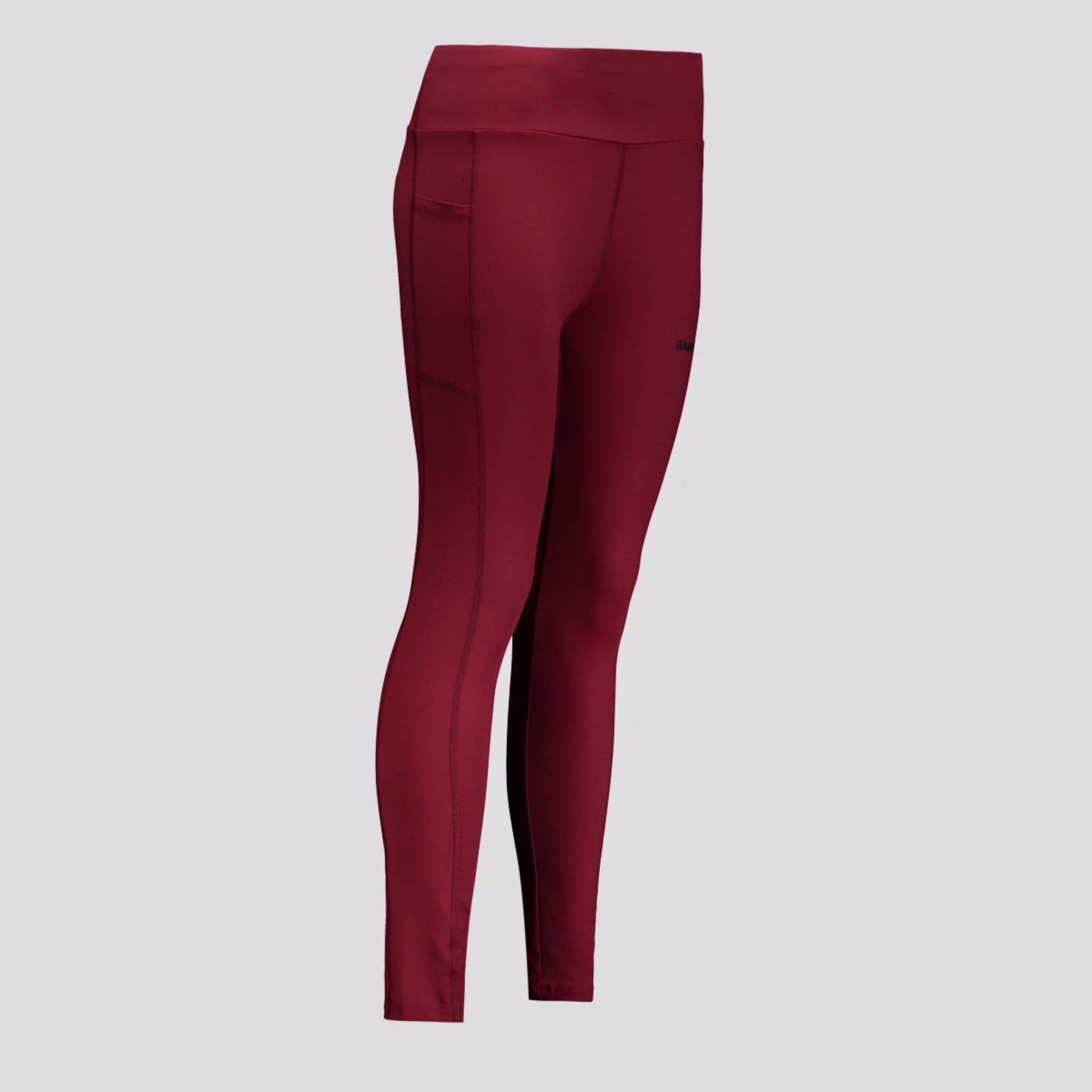 Vista 2 Calça Legging Rainha Pocket Cross com Bolso Feminina Bordô Rainha vermelho