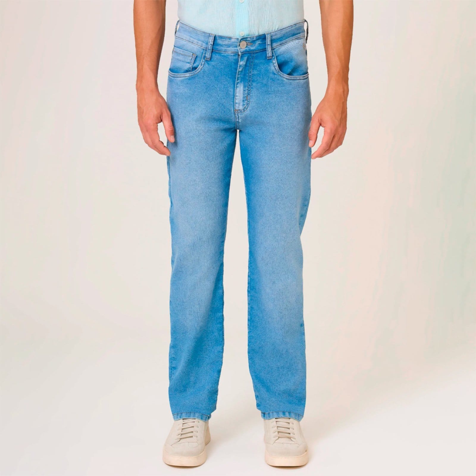 Calça Jeans Dudalina Right Delave Ve26 Masculino