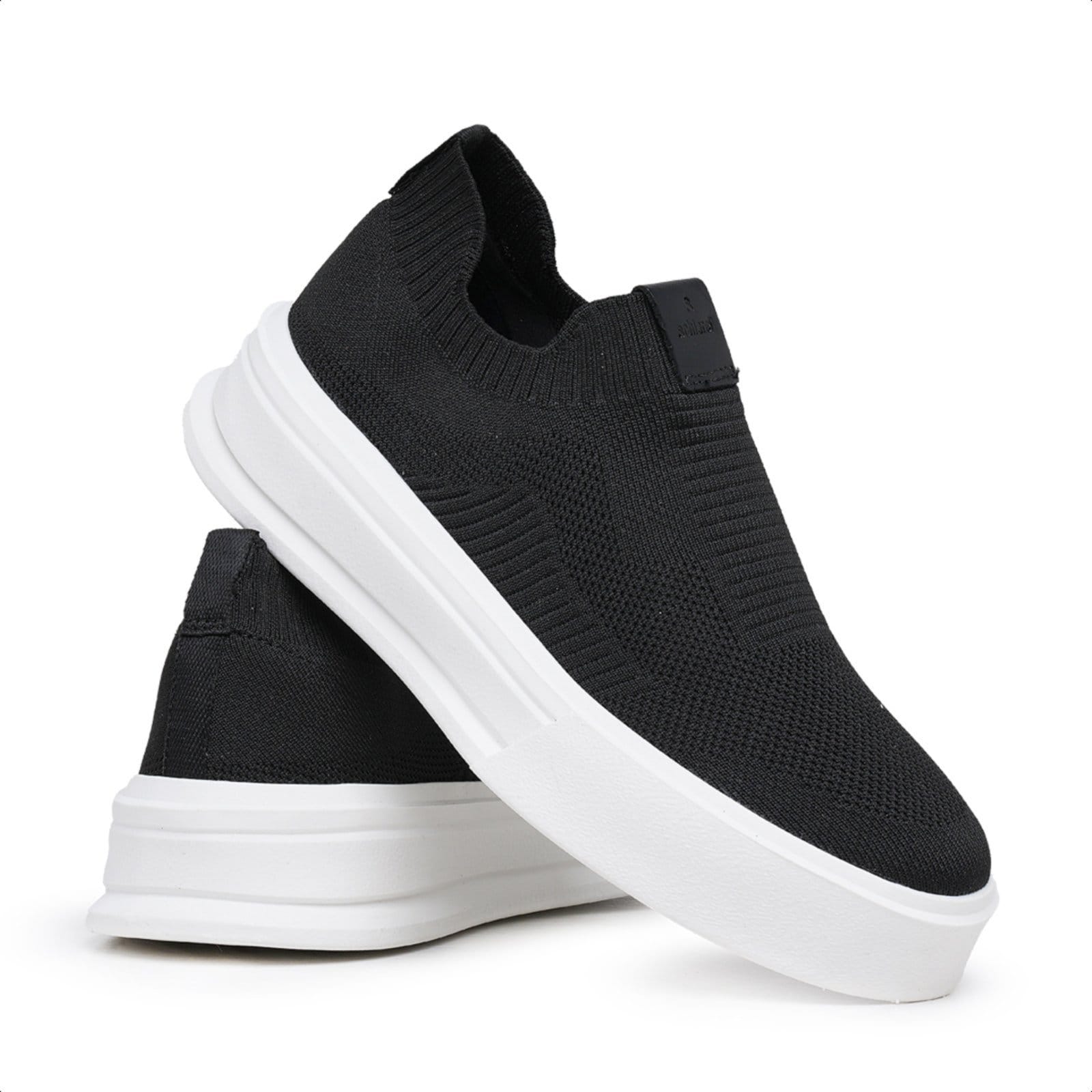 Sapatênis Masculino Knit Meia Confortável Estiloso Casual 325