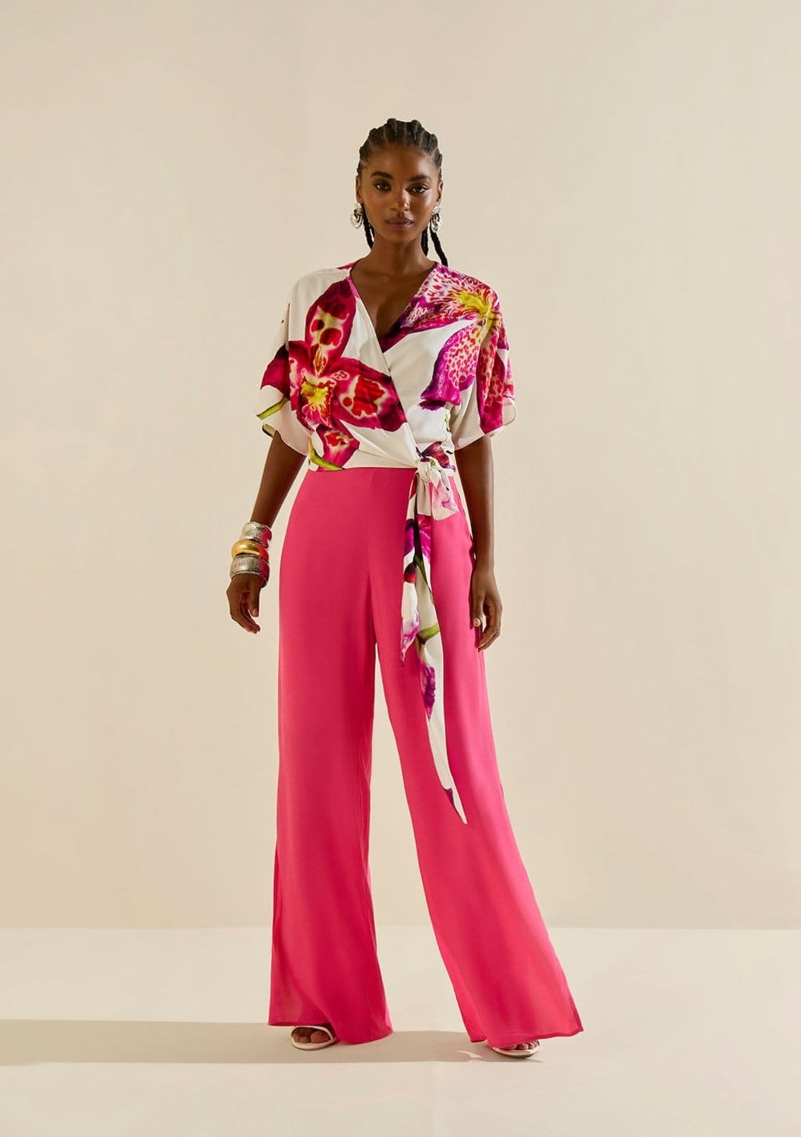 Calça Morena Pantalona Alta