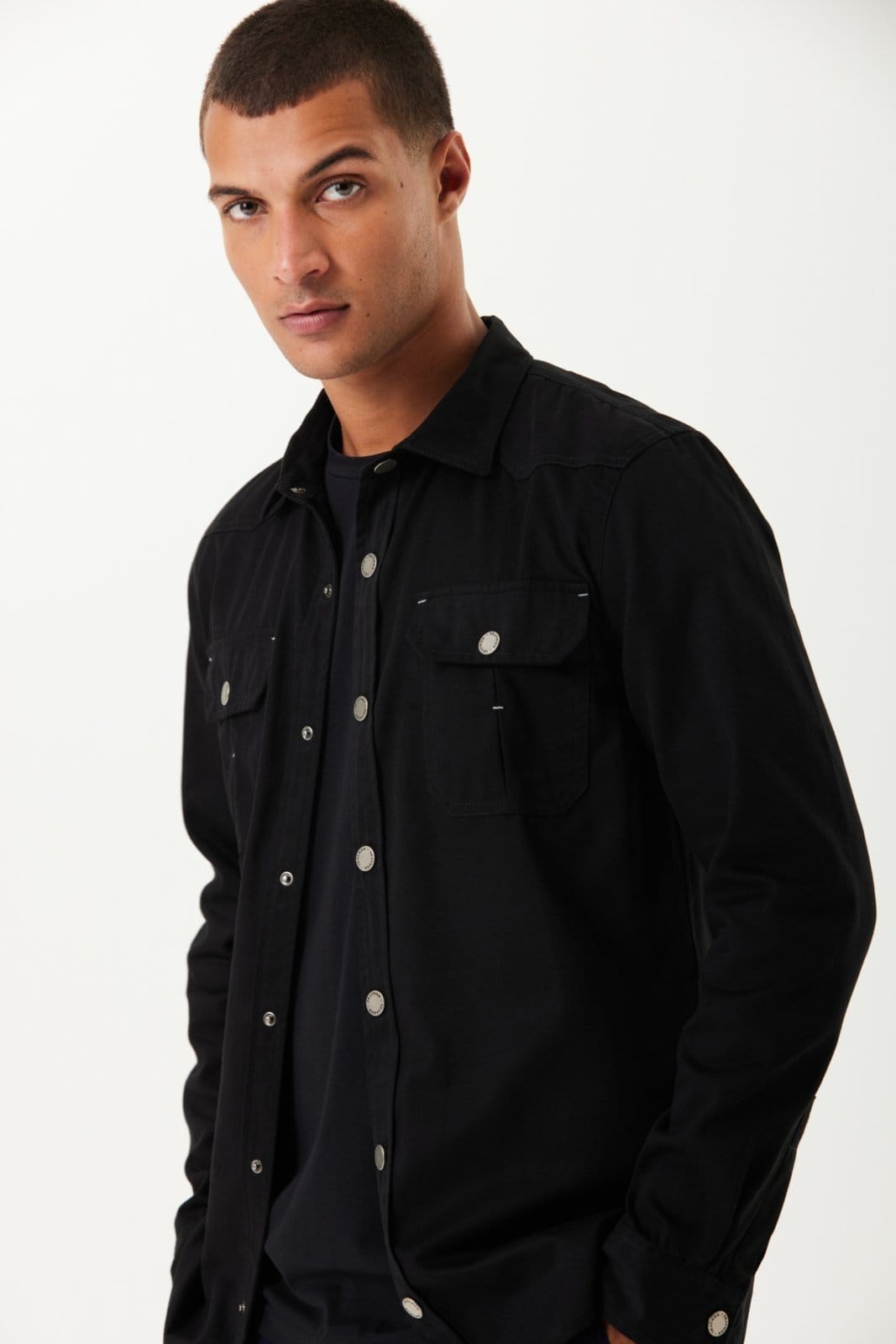 Camisa Sarja Traymon Slim