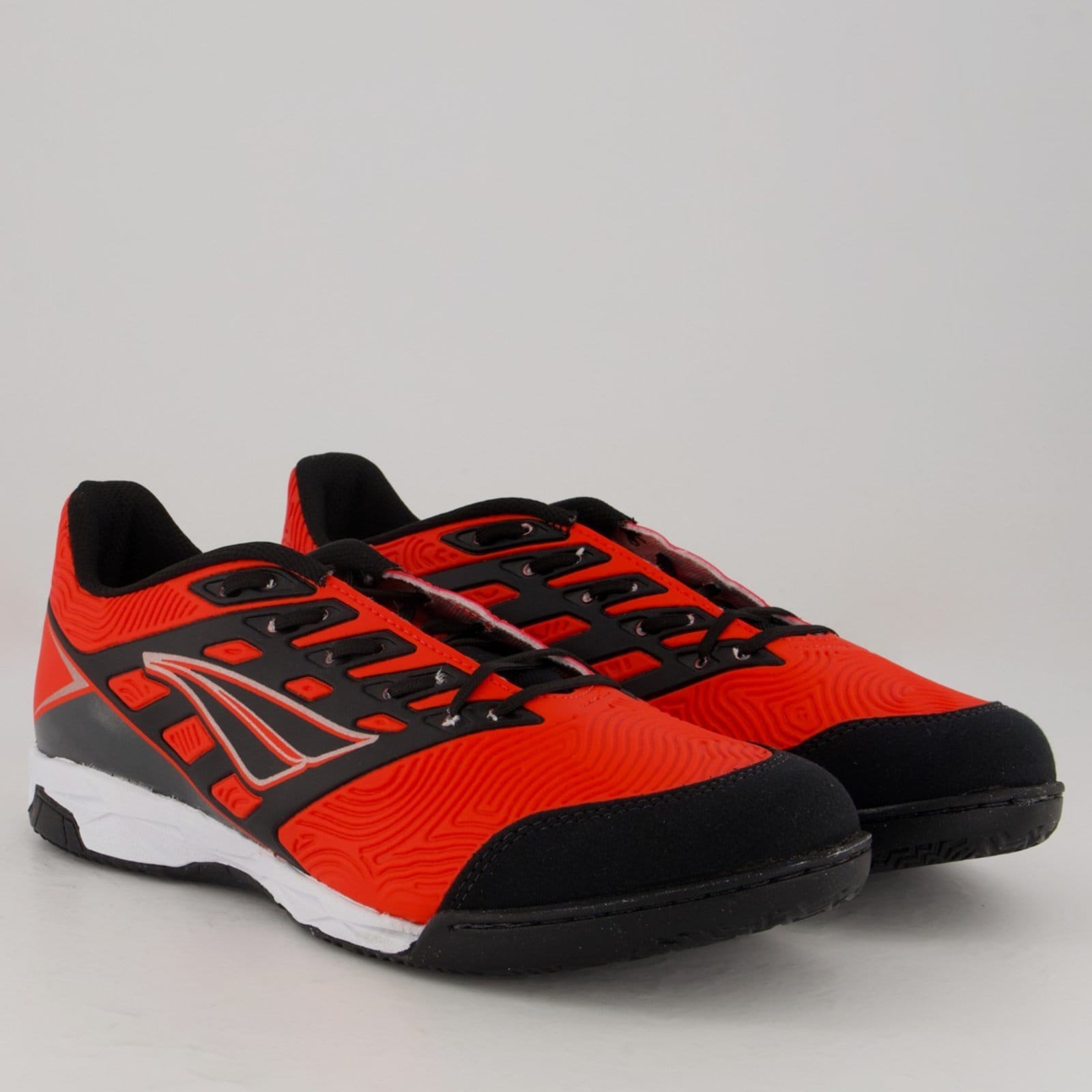 Vista 2 Chuteira Penalty Viento Y-1 Futsal Vermelha Penalty vermelho