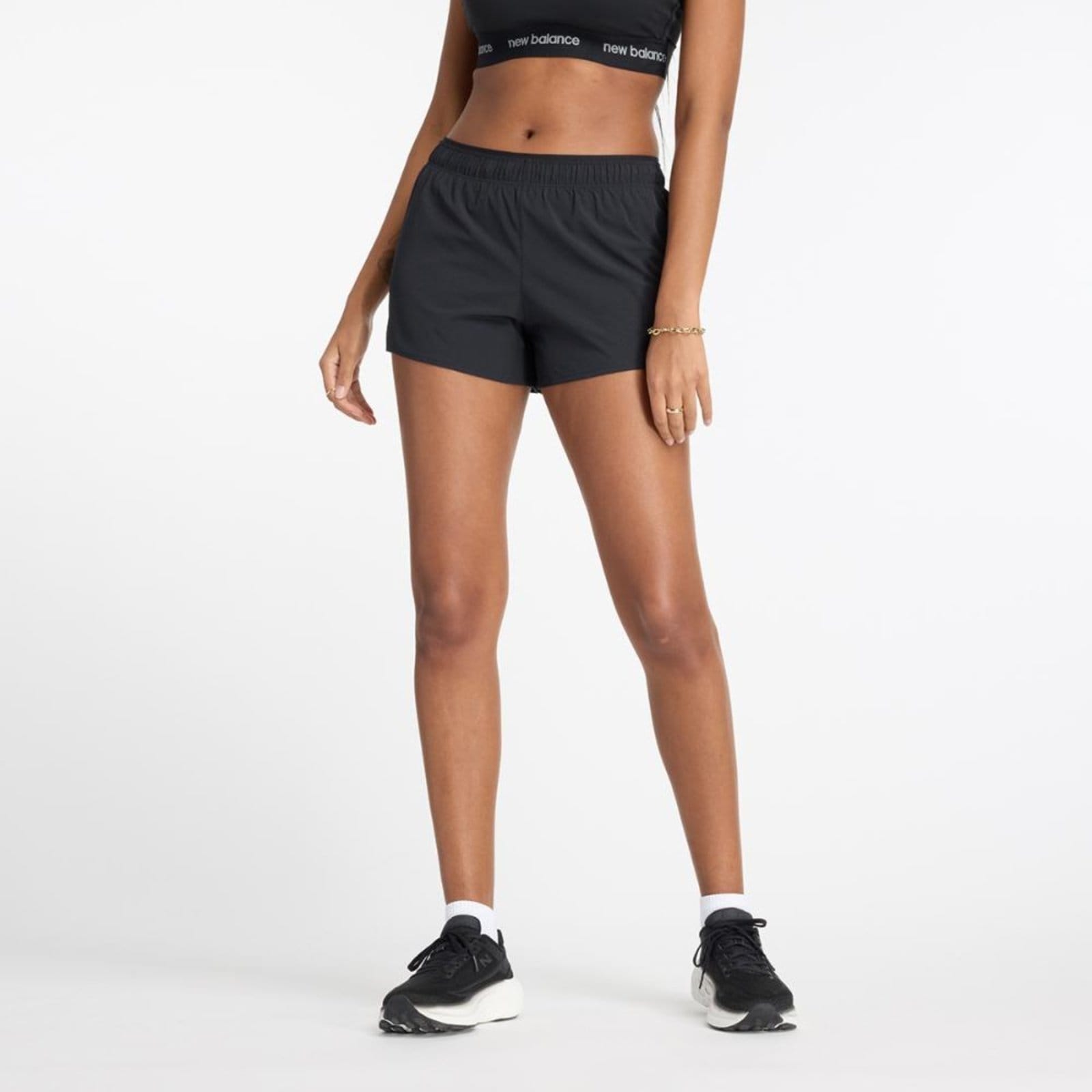 Shorts New Balance Run Club 3" Feminino"