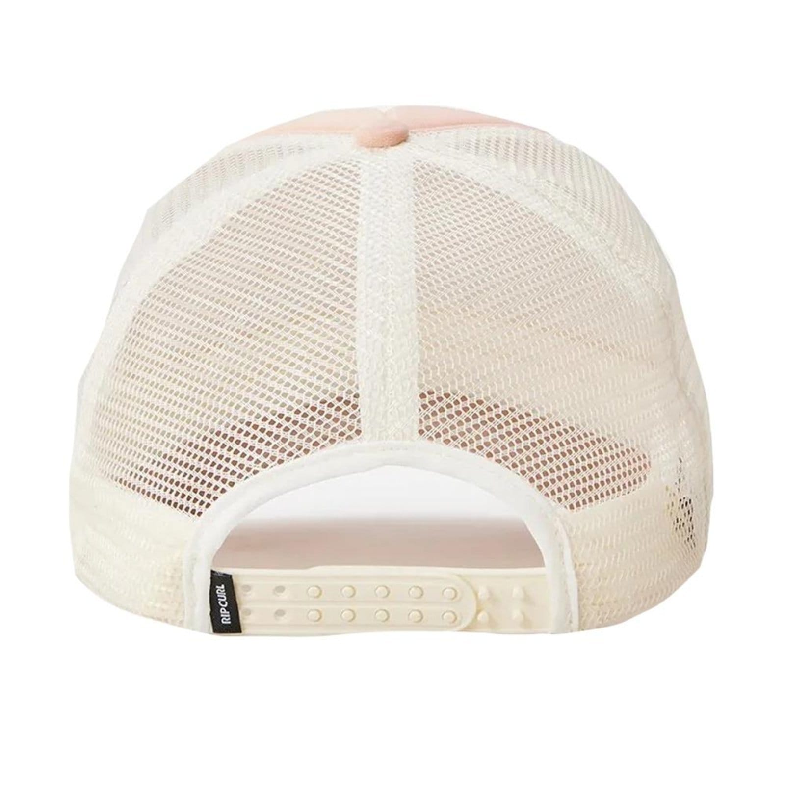 Vista 2 Boné Rip Curl Aba Curva Classic Surf Trucker SM25 Peach Rip Curl rosa