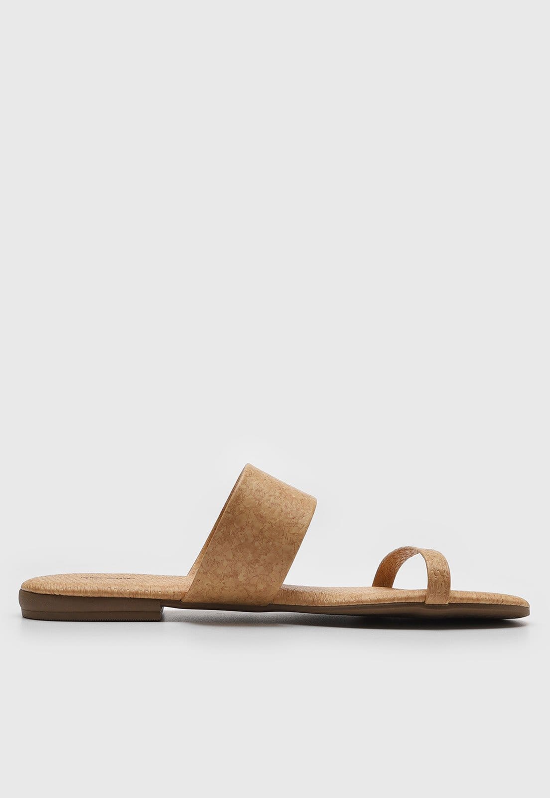 Vista 2 Rasteira Via Mia Cortiça Via Mia bege