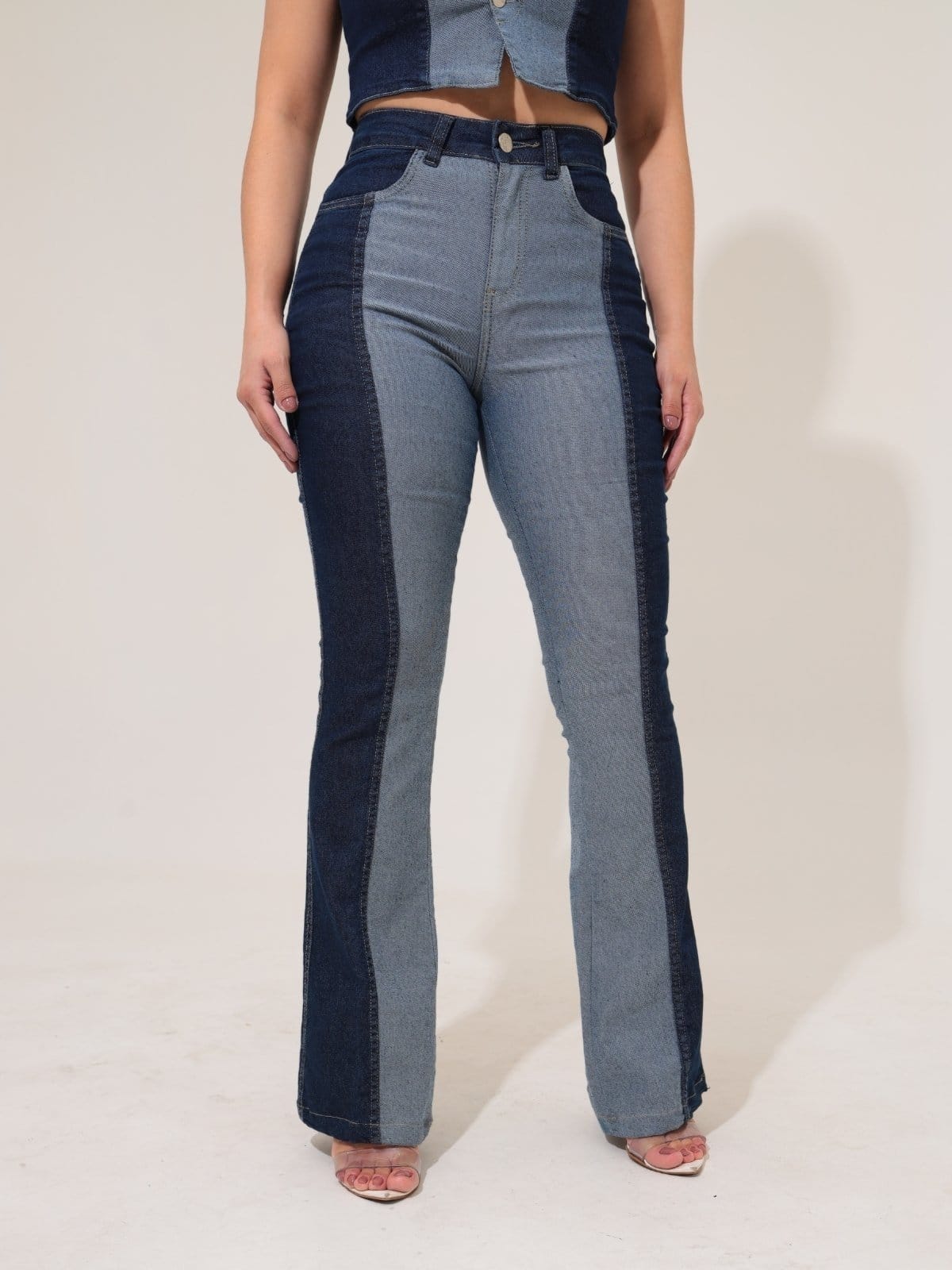 Calça Feminina Jeans Elastano Flare - Razon Jeans