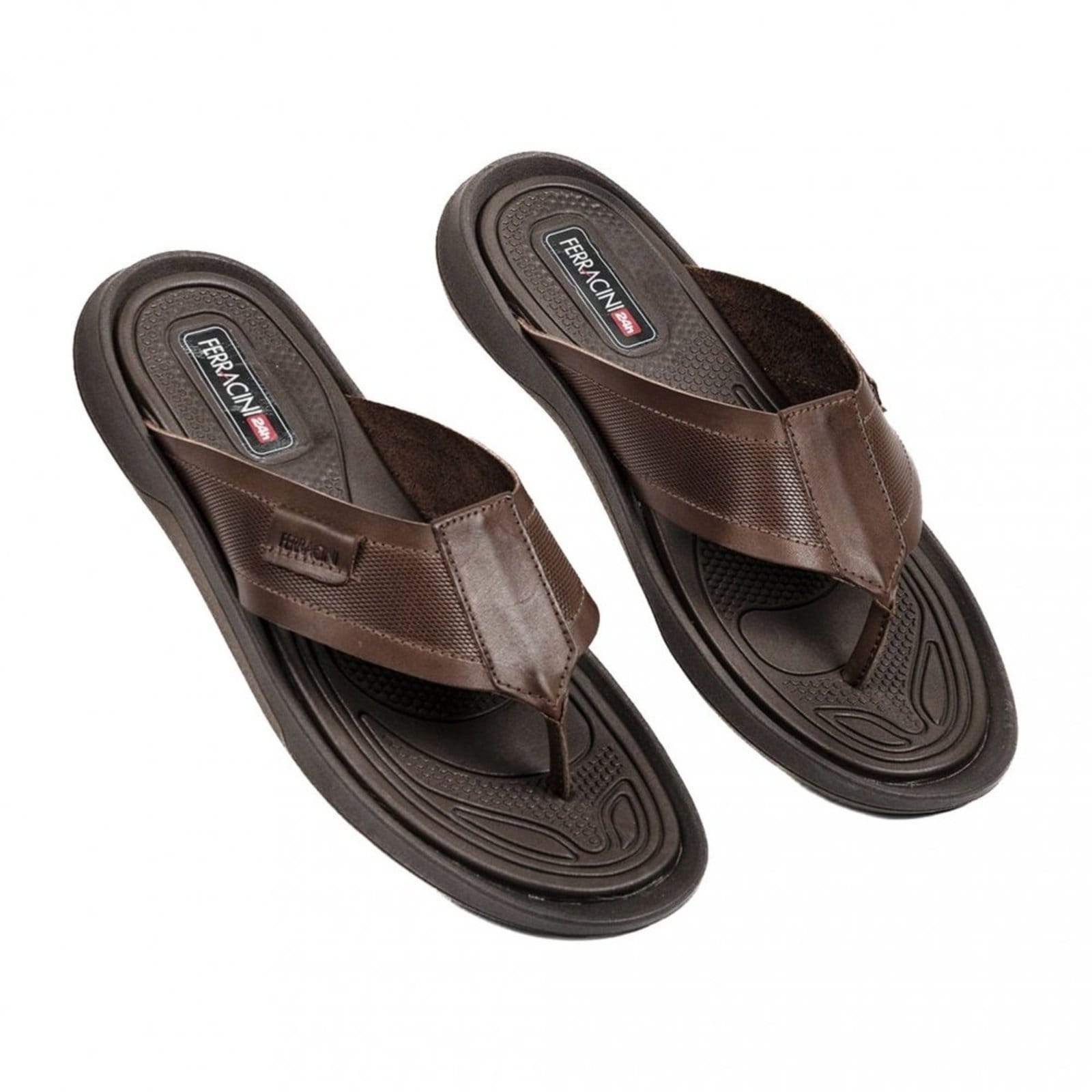 Vista 2 Chinelo Masculino Ferracini Dakar 1590b Ferracini FERRACINI marrom