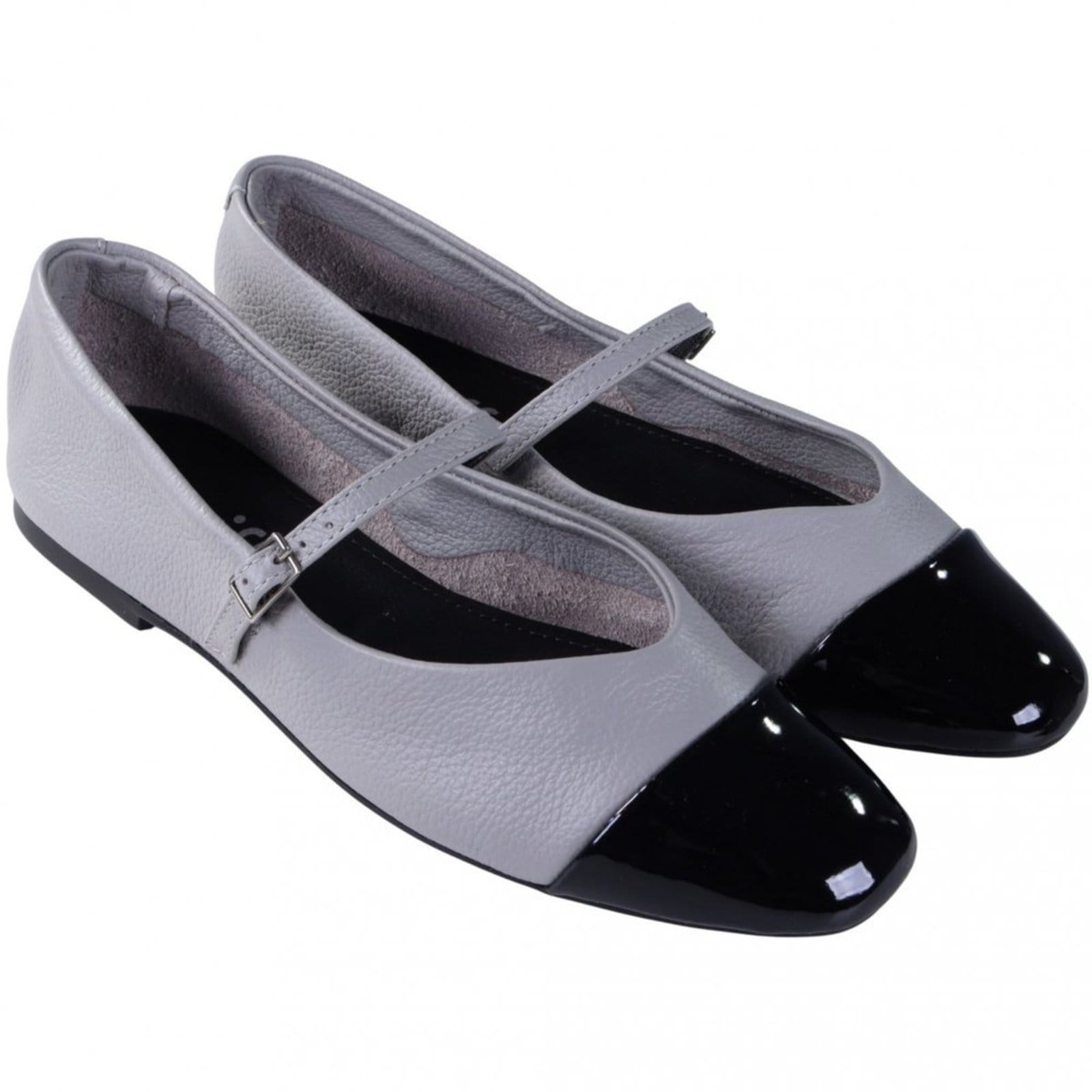 Vista 2 Sapatilha Feminina Zariff 2274-1605 Zariff Zariff cinza