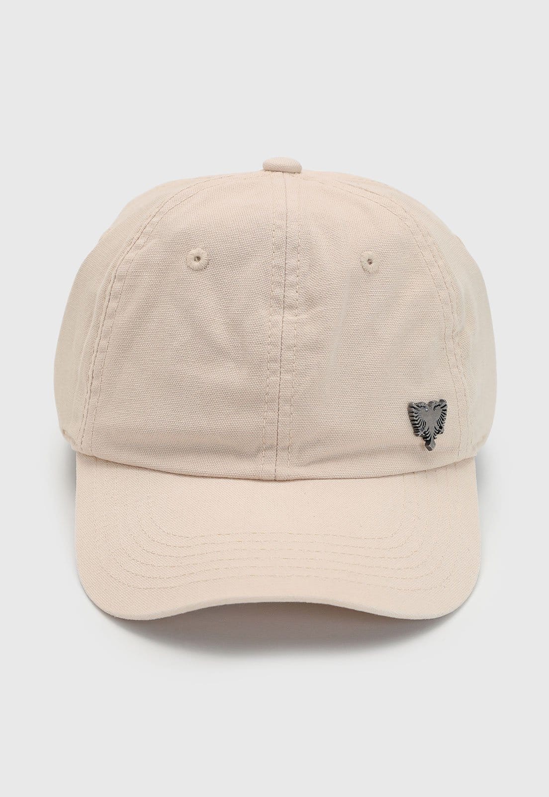 Boné Masculino Cavalera Logo Metalizado Off-White