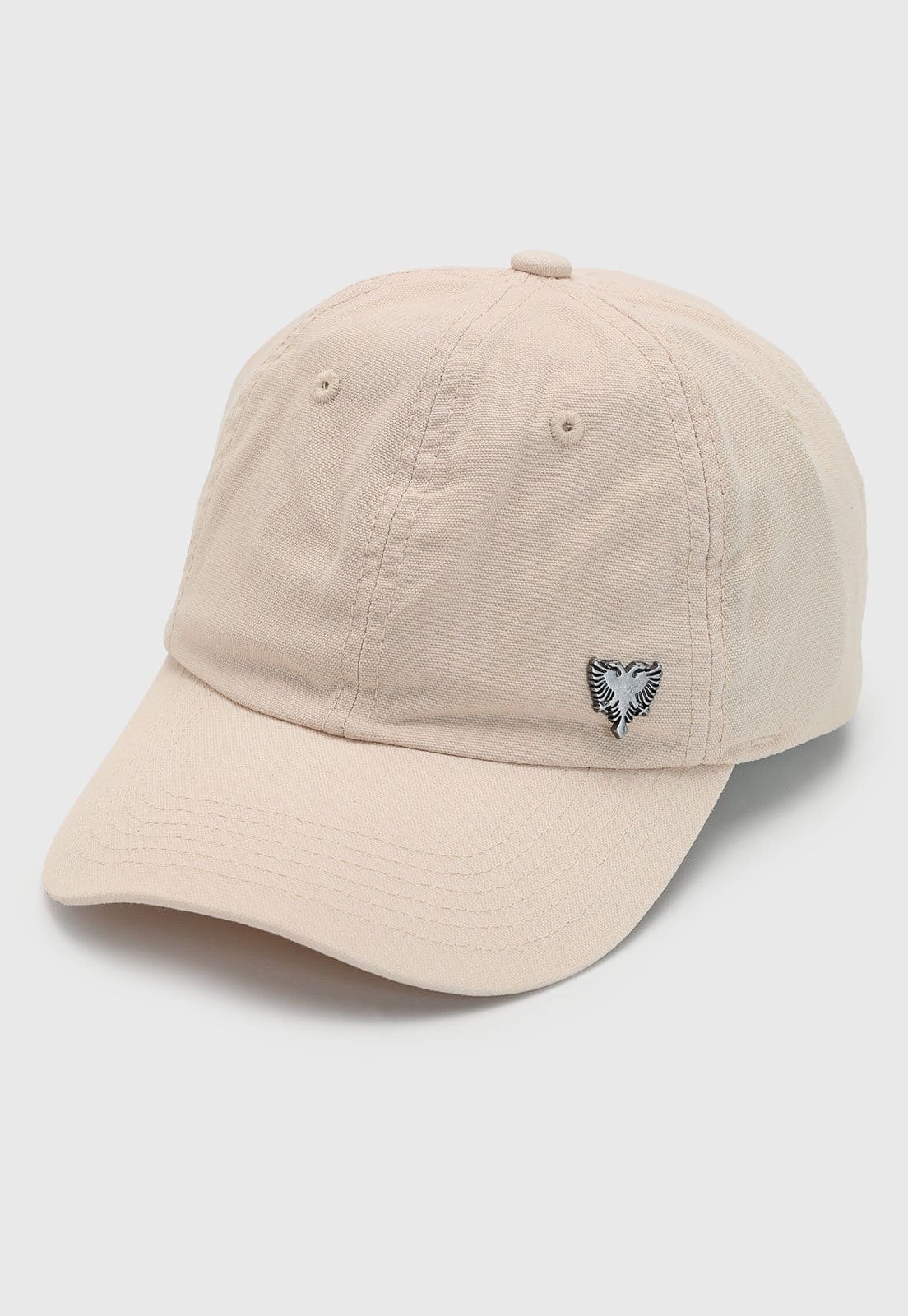 Vista 2 Boné Masculino Cavalera Logo Metalizado Off-White Cavalera off-white white