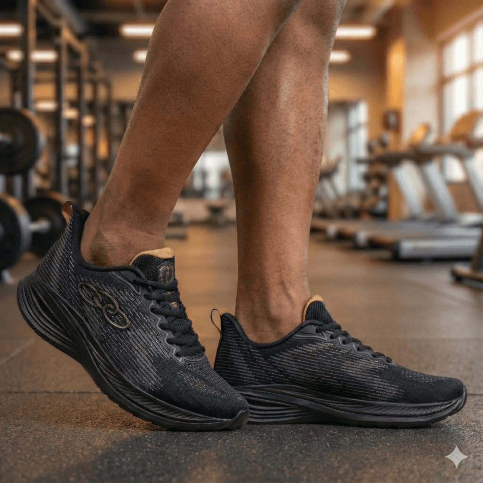 Tênis Masculino Olympikus Marte dourado