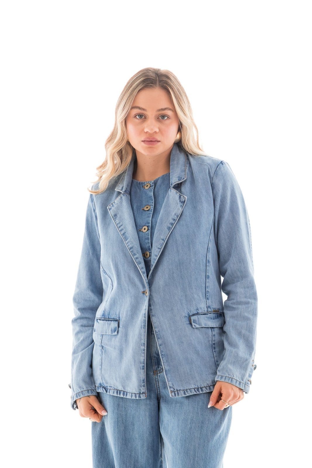 Blazer Jeans Feminino Premium Denim