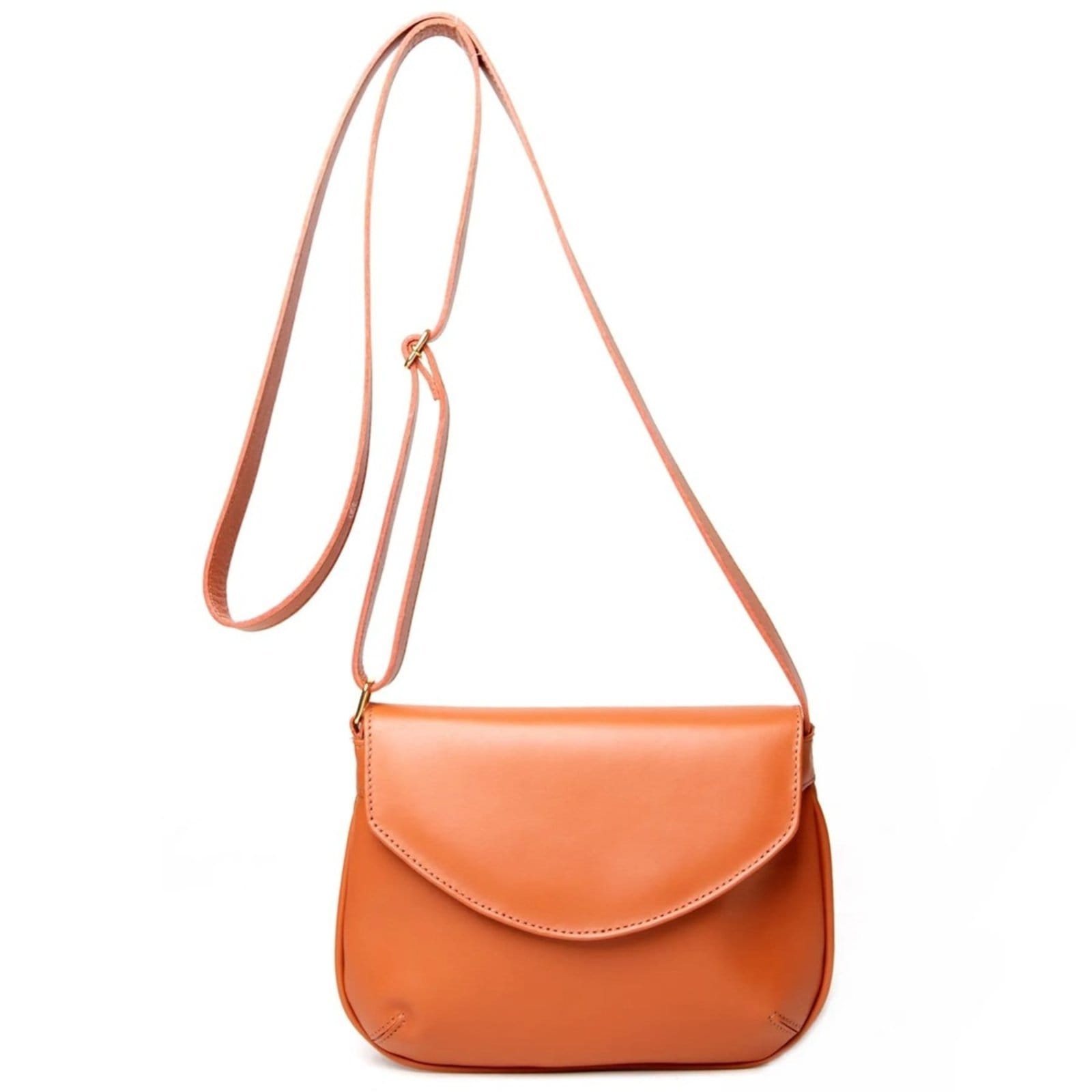 Bolsa Feminina Transversal em Couro Artlux Caramelo 9064