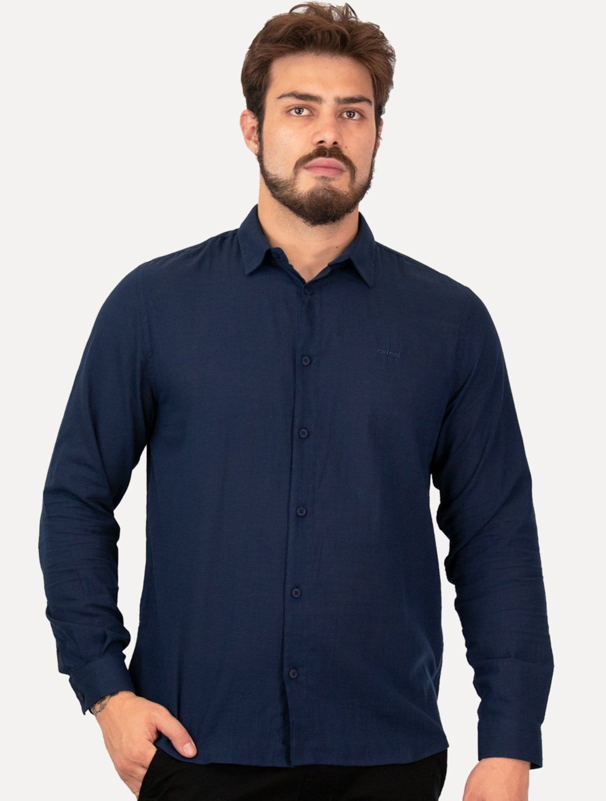 Camisa Colcci Masculina Relax Logo