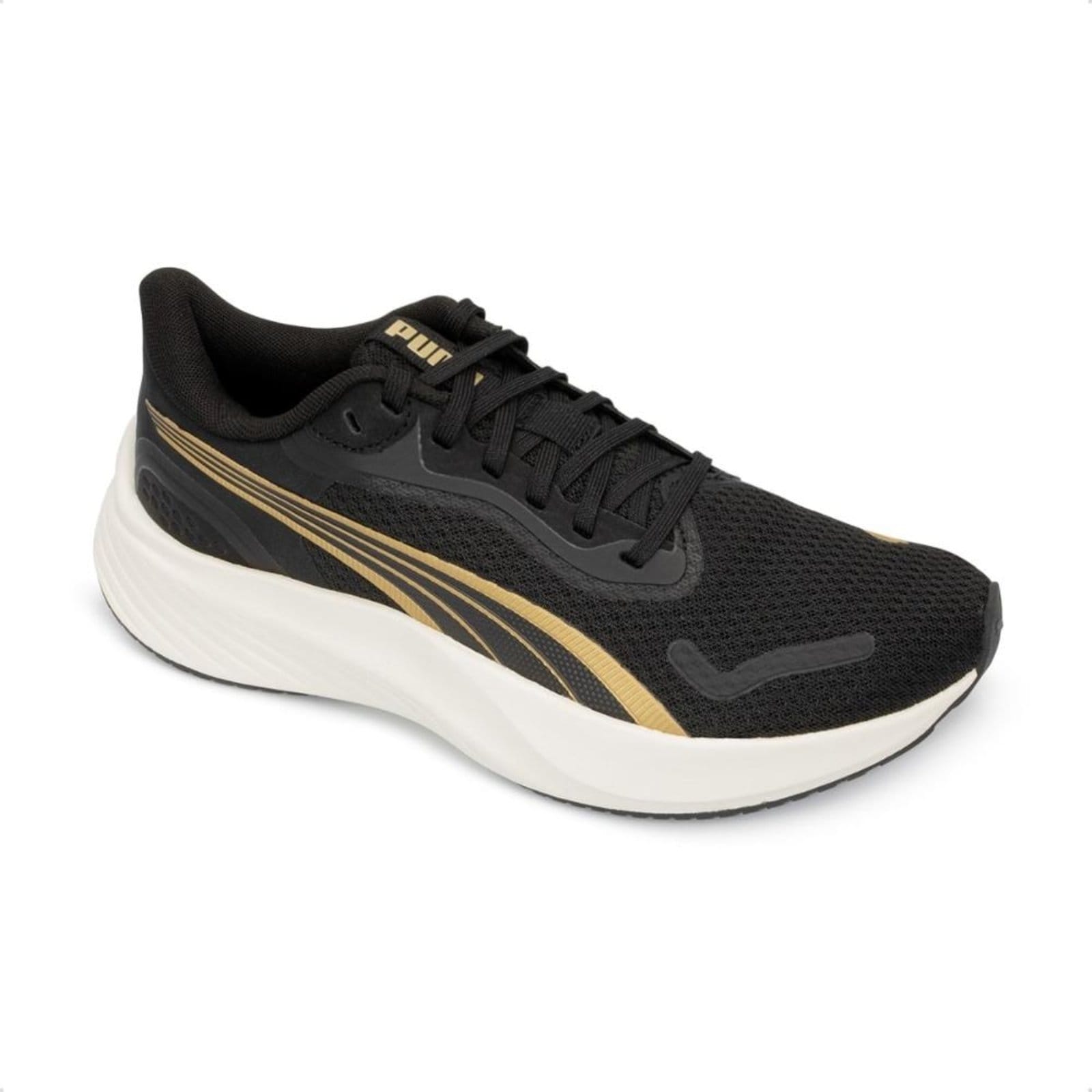 Vista 2 Tênis Puma Feminino Ponce Lite Wns Corrida Puma preto