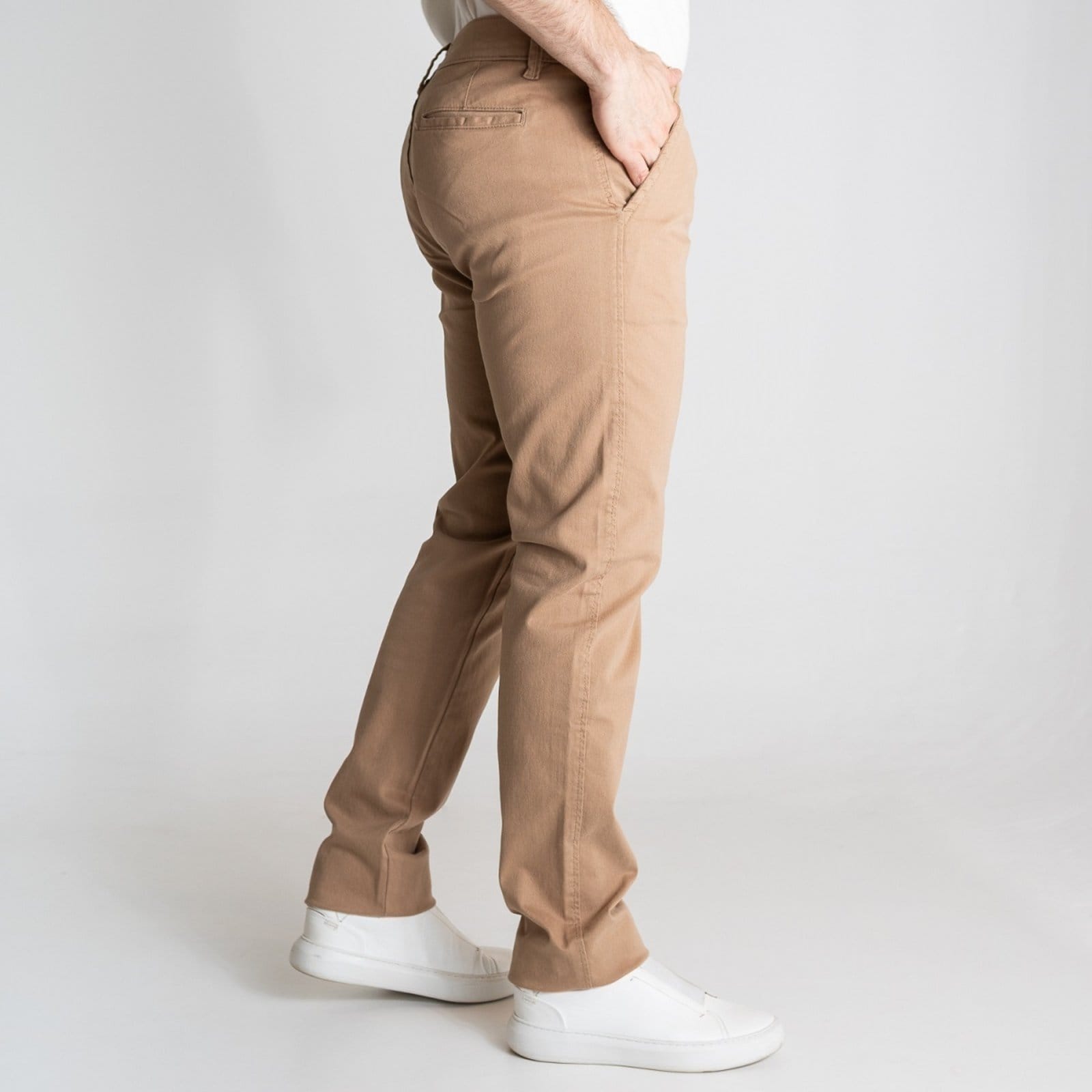 Vista 2 Calça Sarja VersatiOld Whisky VERSATIOLD bege