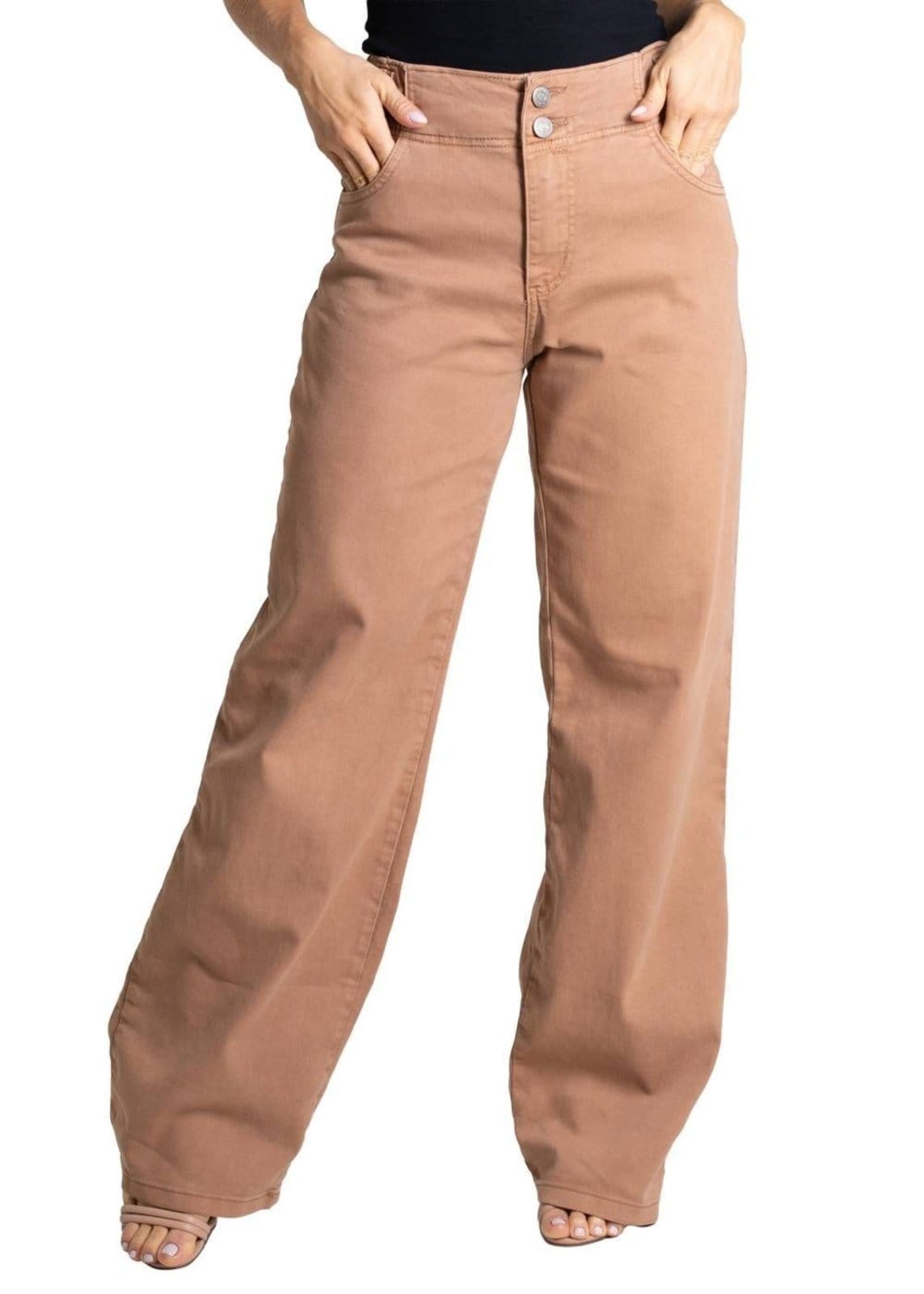 Calça Sarja Sawary Wide Leg - 280597