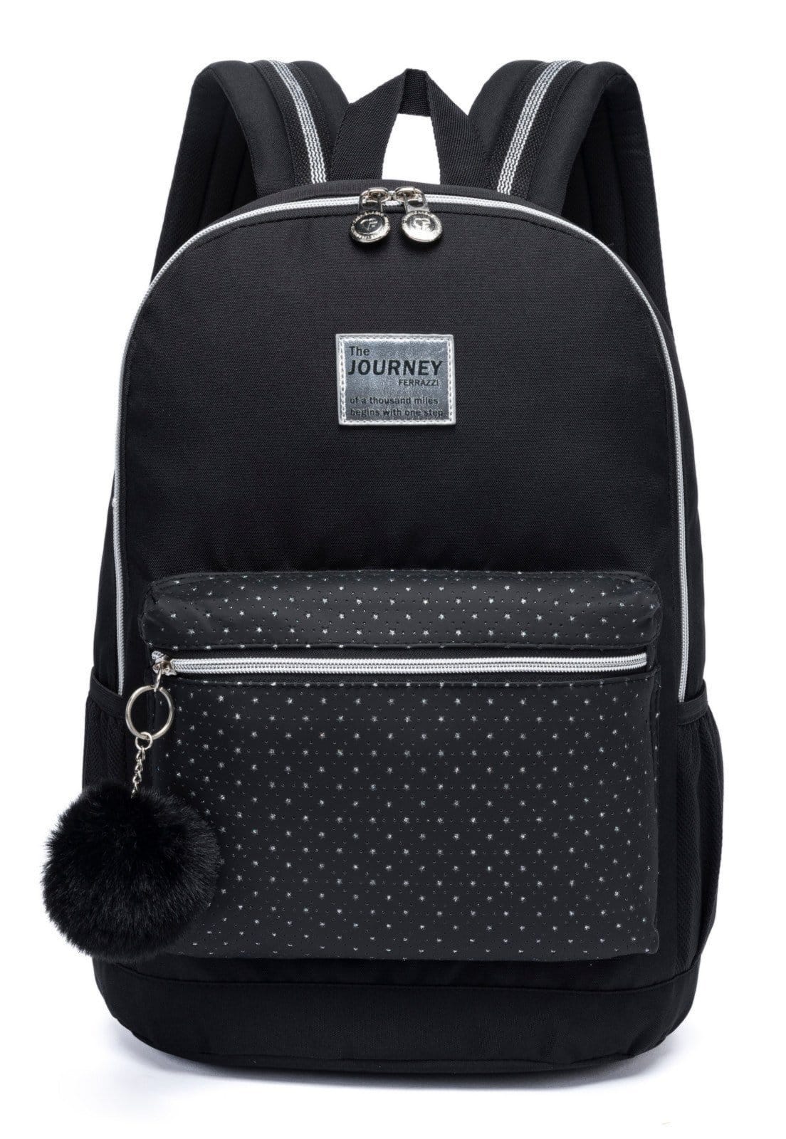 Mochila Feminina Casual Ferrazzi Espaçosa Trabalho Faculdade Moderna Reforçada