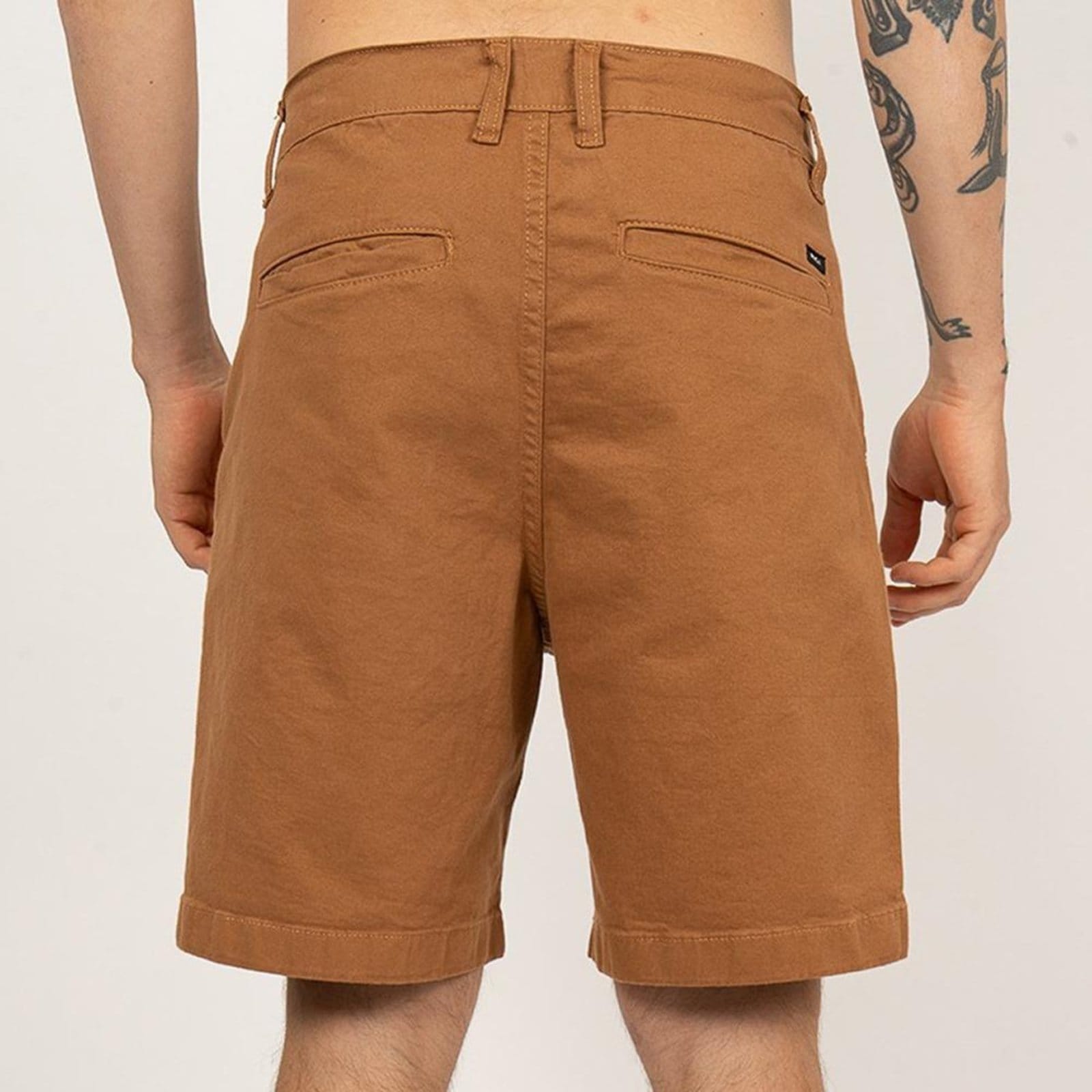 Vista 2 Bermuda RVCA RVCA Chino SM26 Masculina RVCA marrom