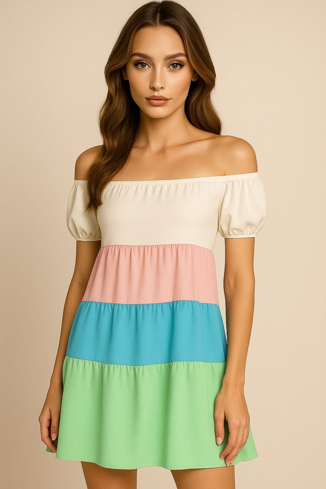 Vestido Curto D Bell Outlet Fashion