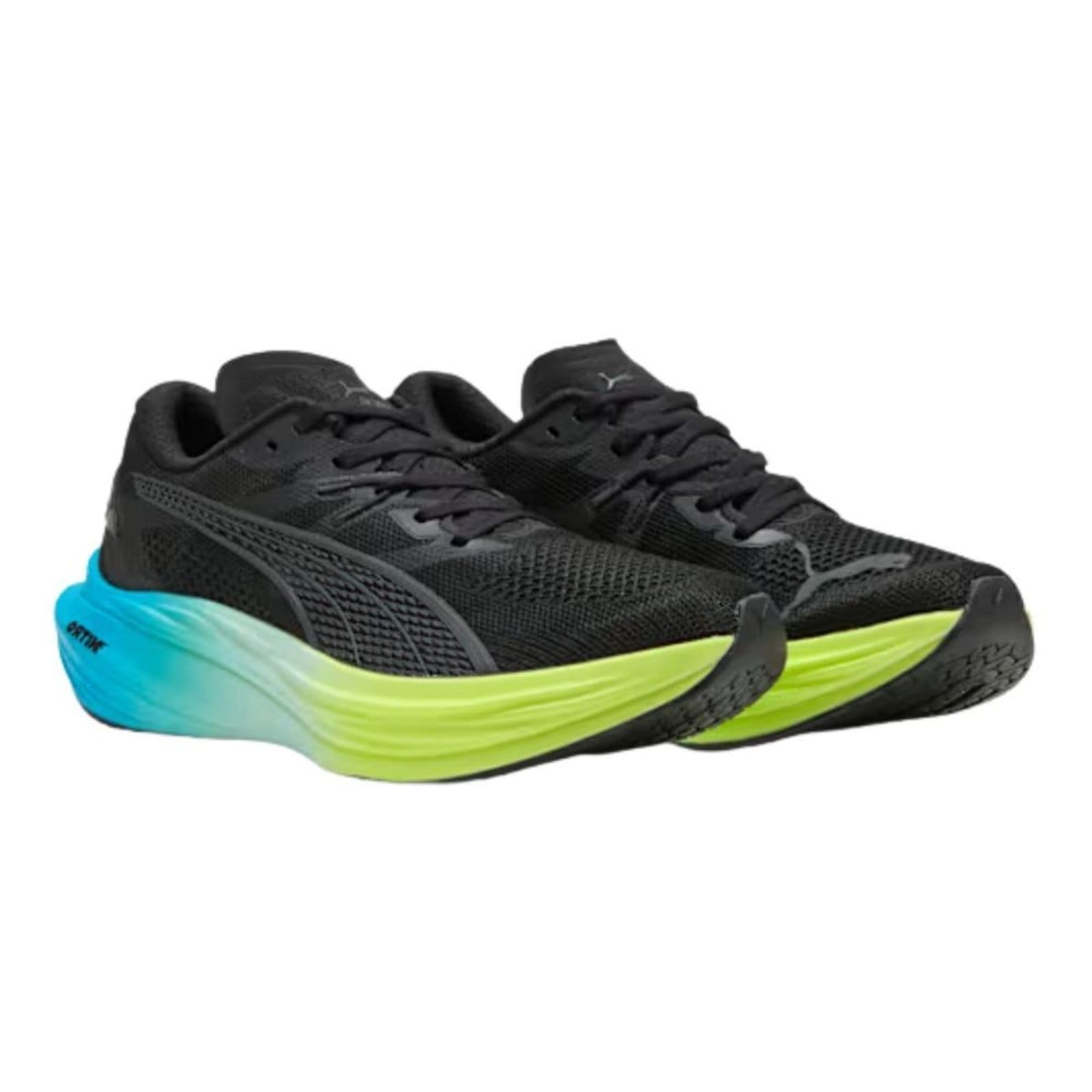 Vista 2 Tênis Corrida Masculino Puma Deviate Nitro 3 Puma preto