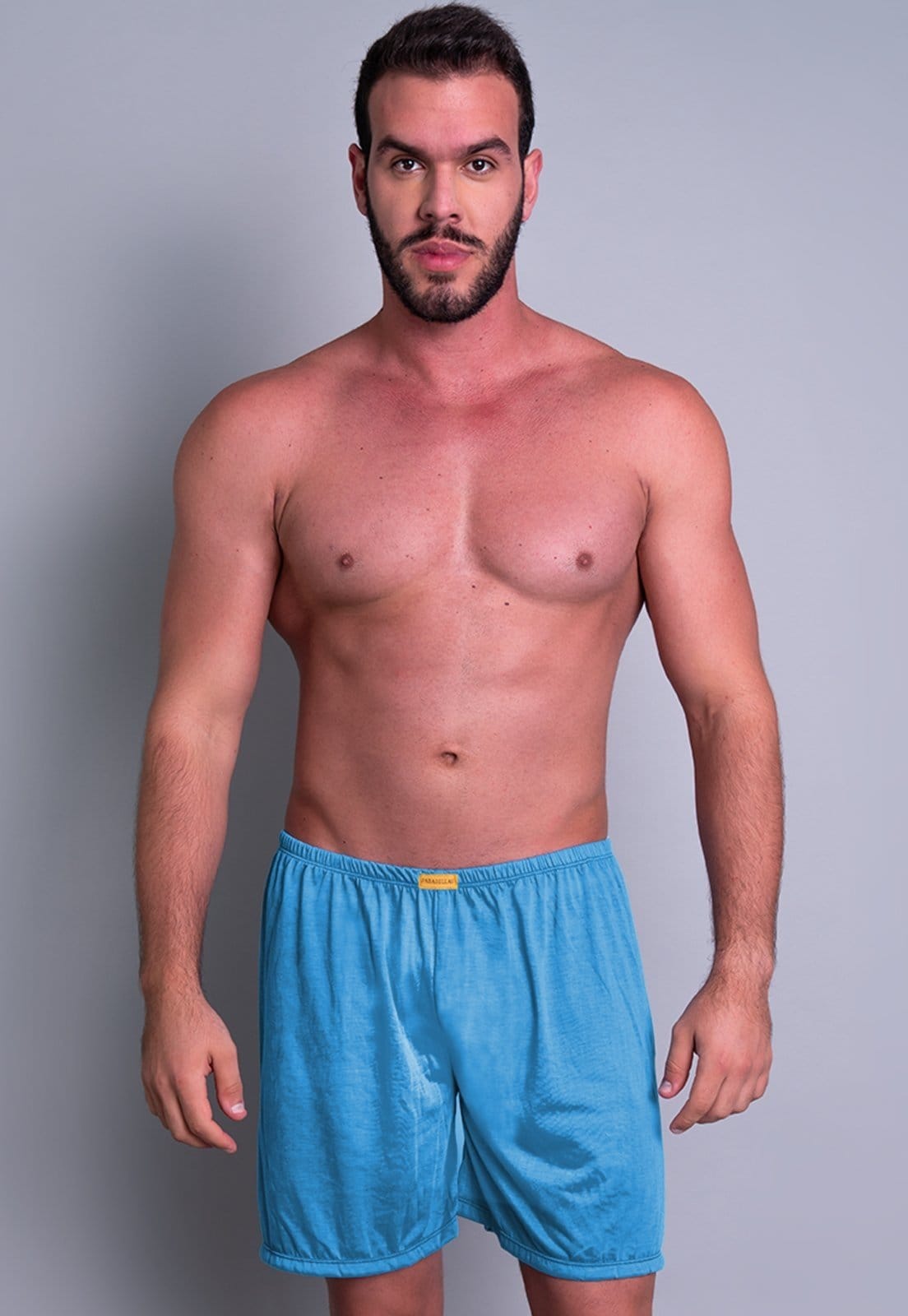 Vista principal Short Curto MVB Modas Pijama De Dormir Claro Mvb Modas azul