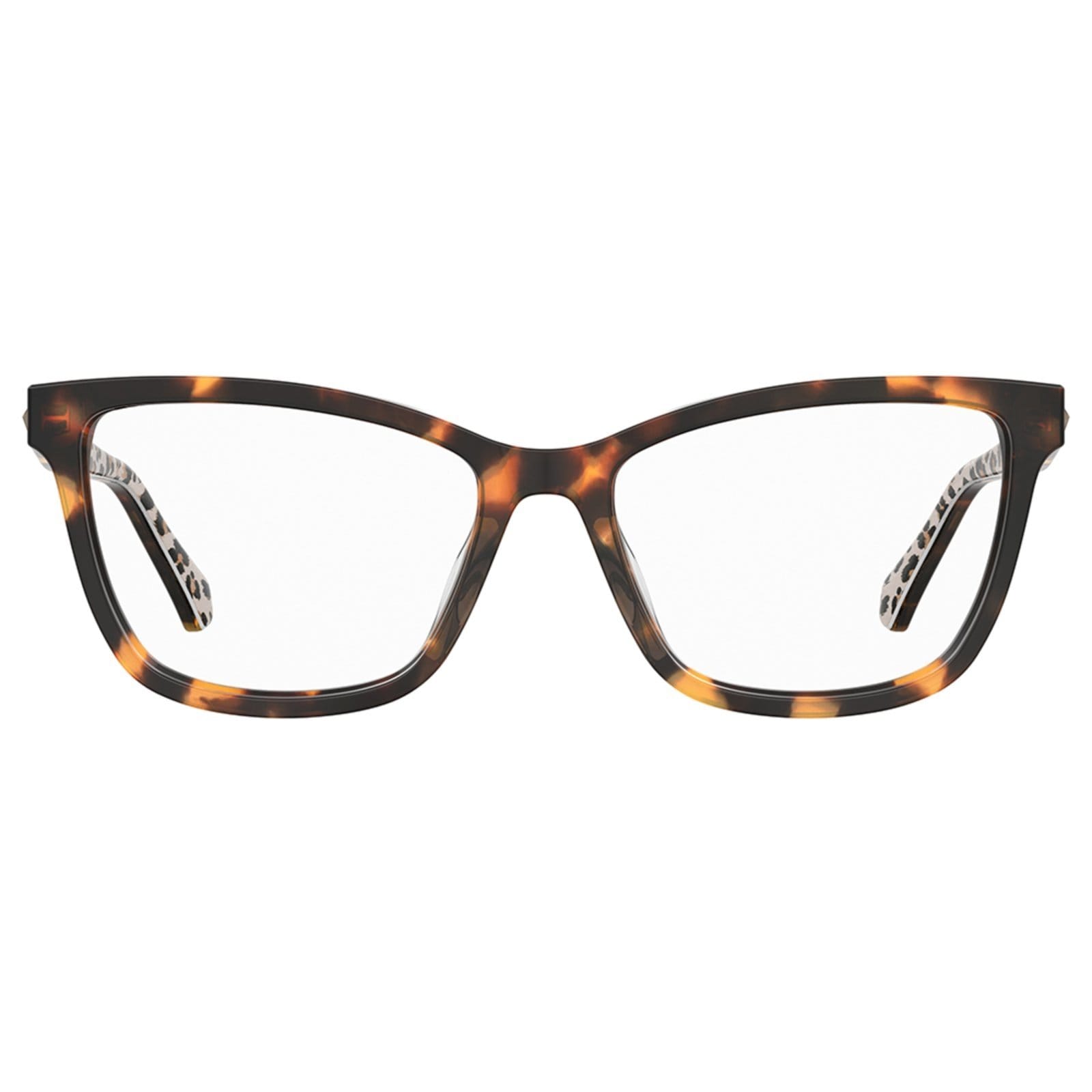 Vista 2 Armação de Óculos Love Moschino Mol632 H7P Pattern Love Moschino marrom