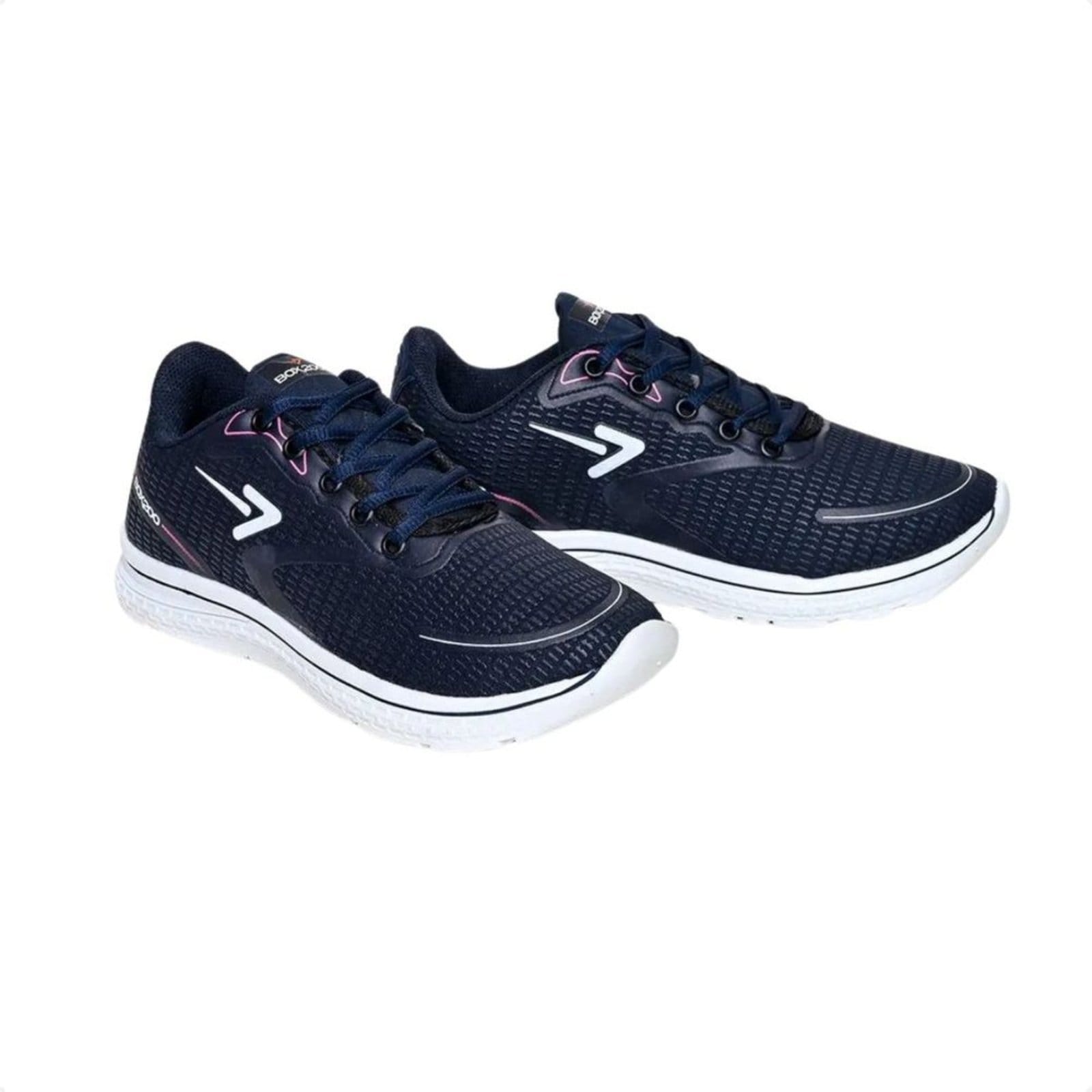 Vista 2 Tênis Running Feminino Box 200 Box 200 azul