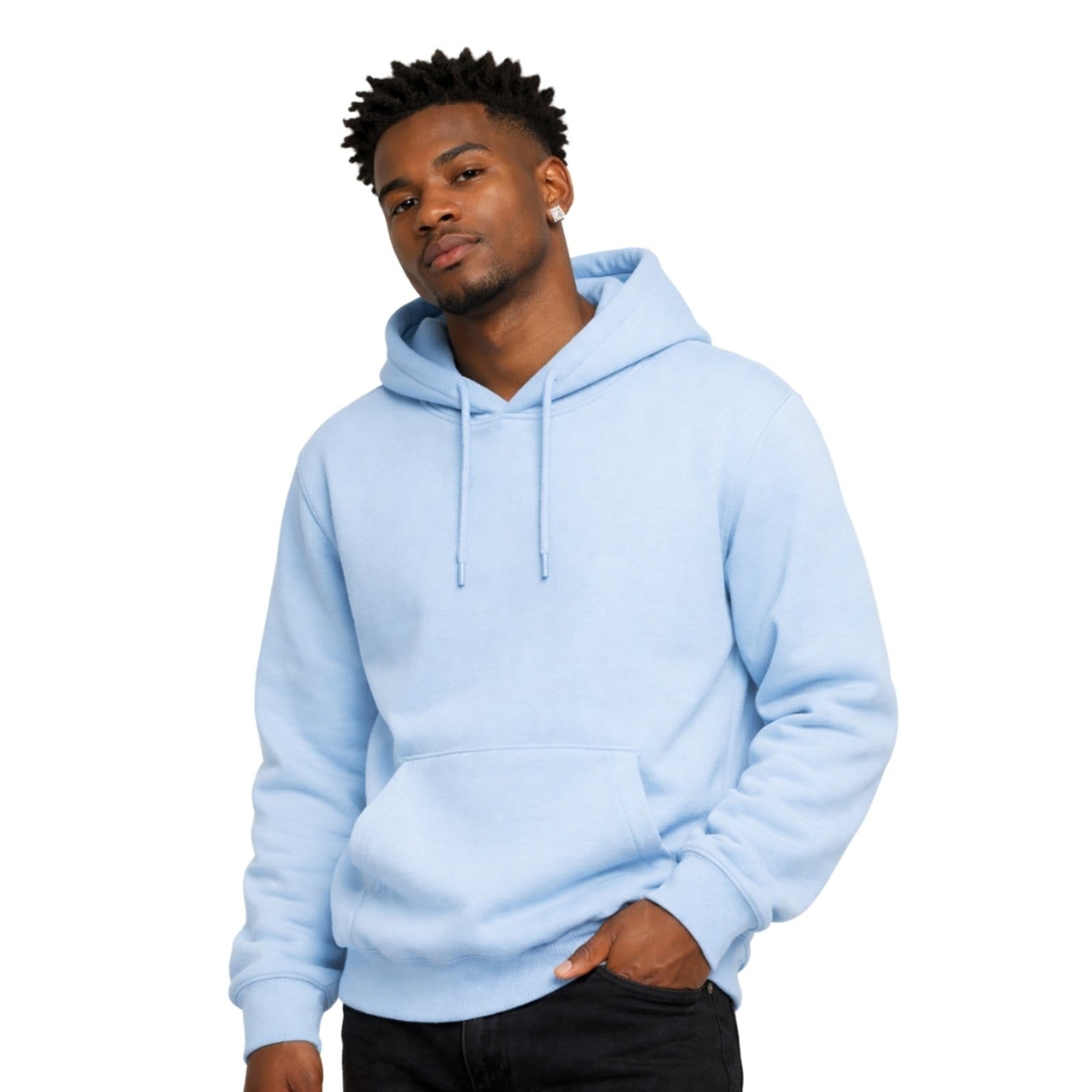 Moletom Relaxado Canguru Liso