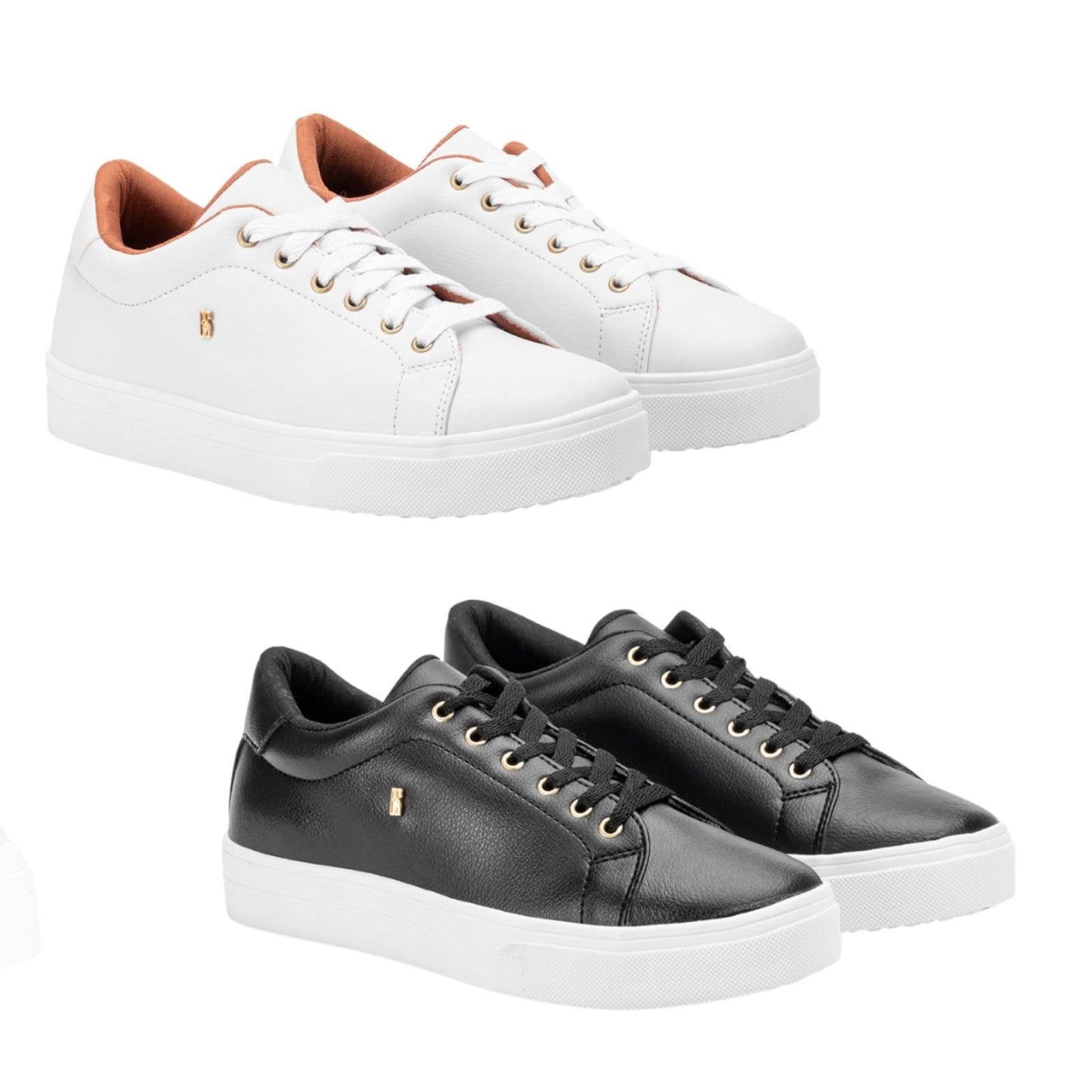 Kit 2 Pares Tenis Feminino Casual