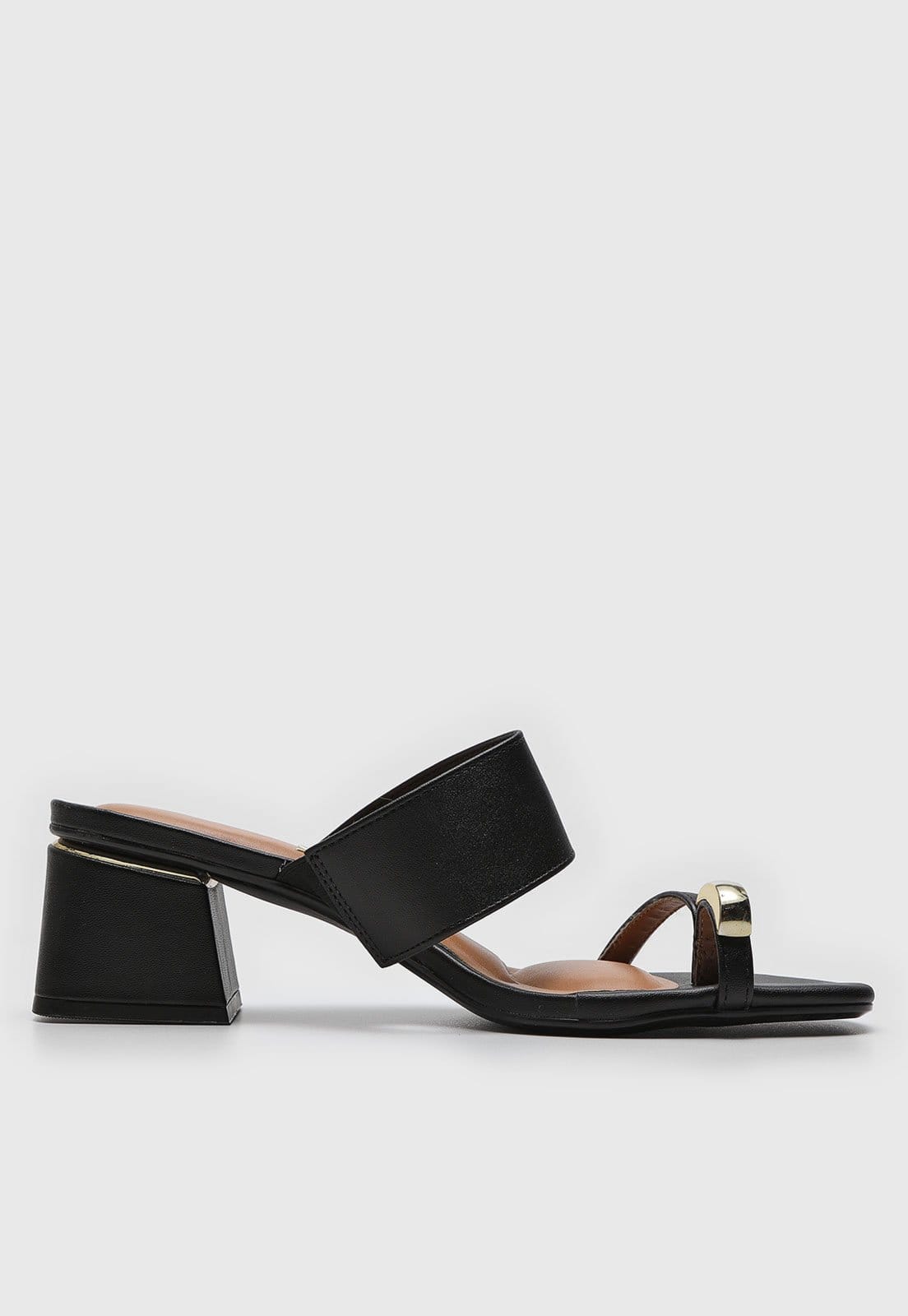 Vista 2 Tamanco Vizzano Aplicação Preta VIZZANO preto