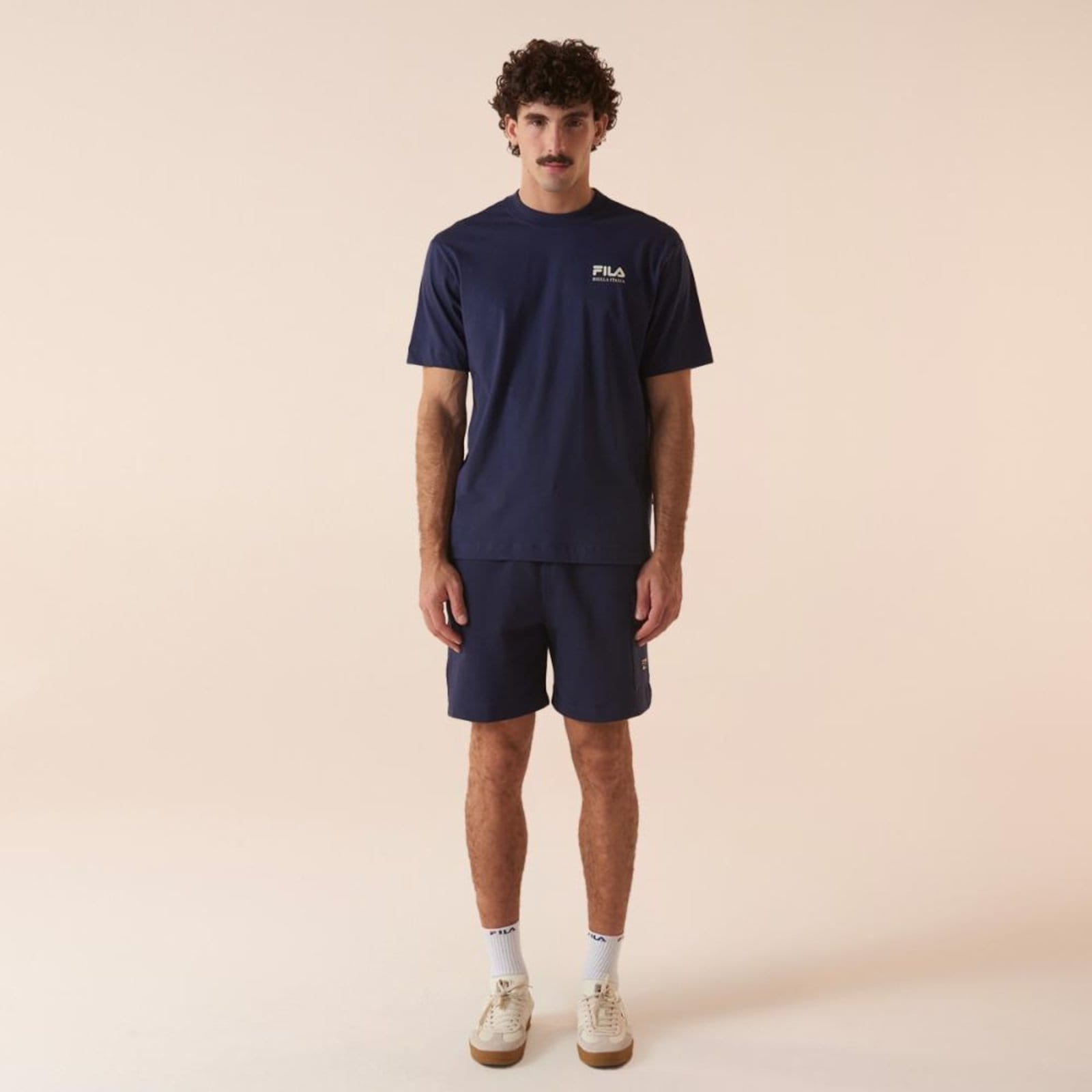 Bermuda Fila Comfort Cargo Letter Masculina