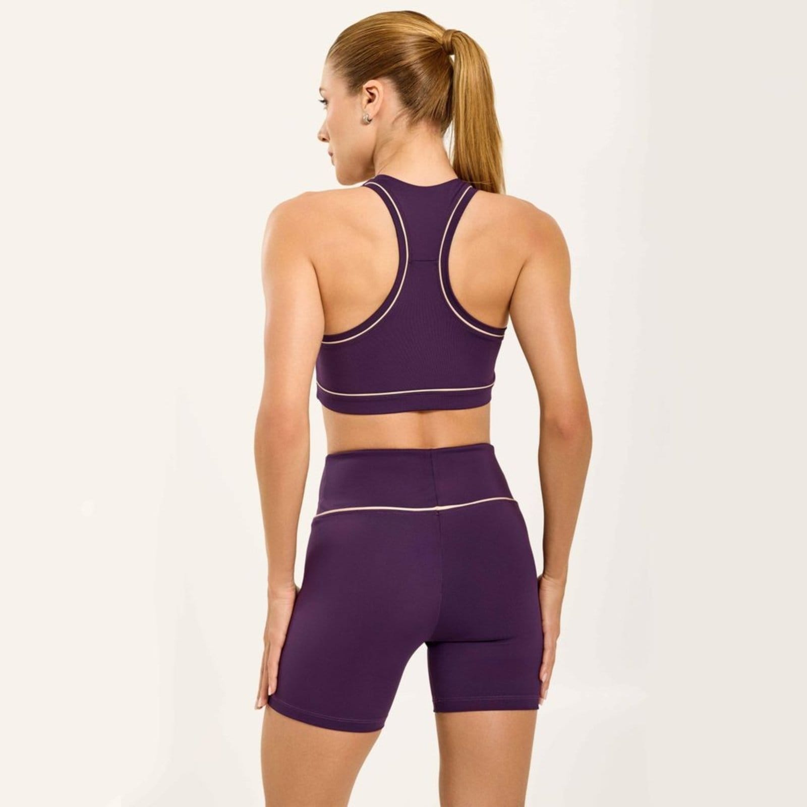 Vista 2 Short Extend Mirtilo Poliamida Donna Carioca roxo