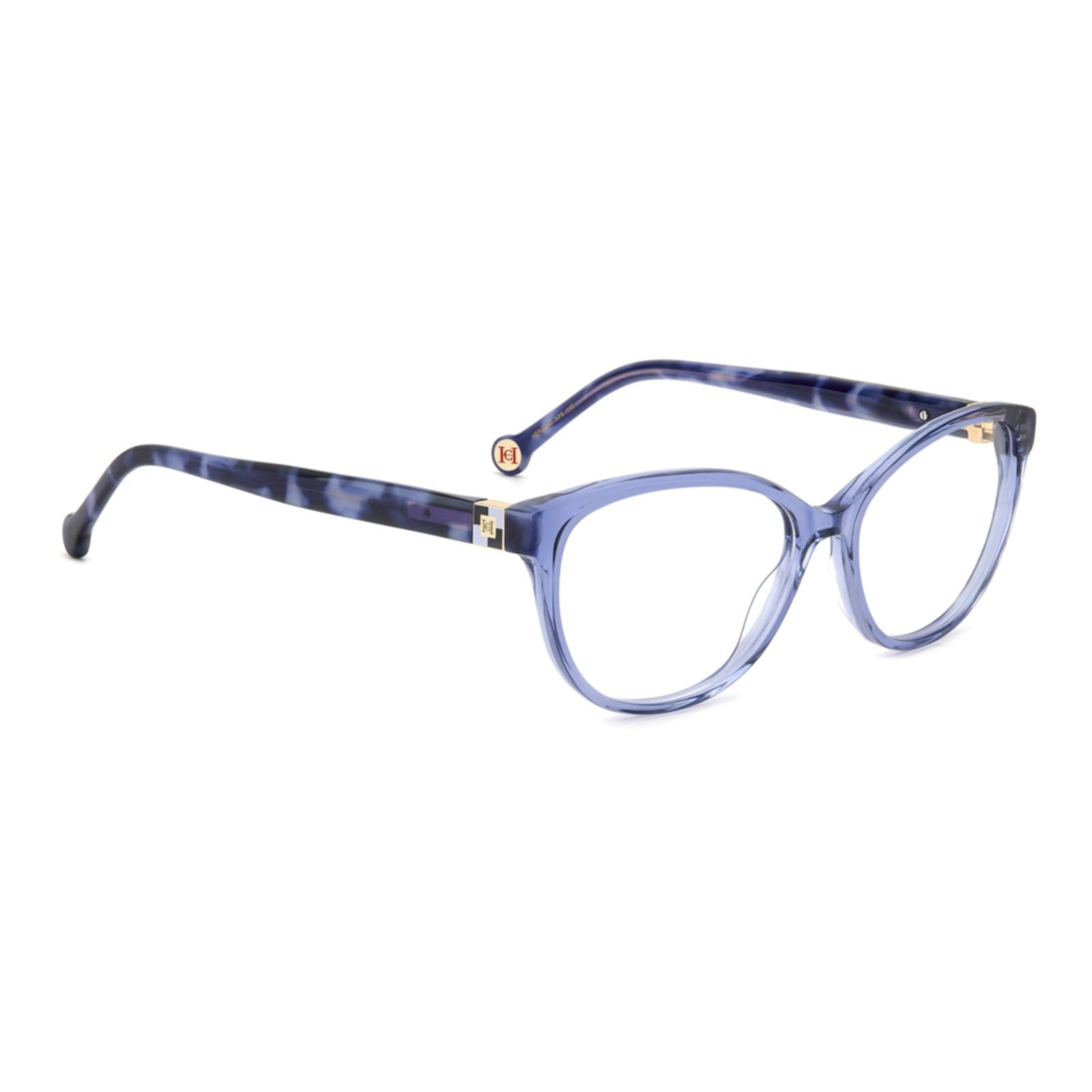 Vista 2 Armação de Óculos Carolina Herrera Her 0240 Xp8 Carolina Herrera azul