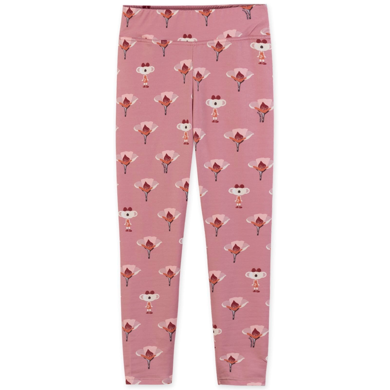 Vista 2 Infantil - Calça Legging Thermo Dry Feminina Lilica Ripilica bege