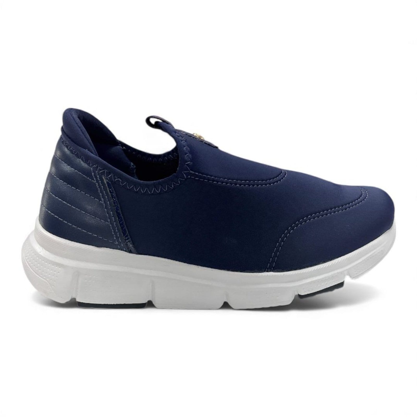 Vista 2 Tênis Feminino Marinho Flexível Comfortflex 2590302-7 Comfortflex azul marinho