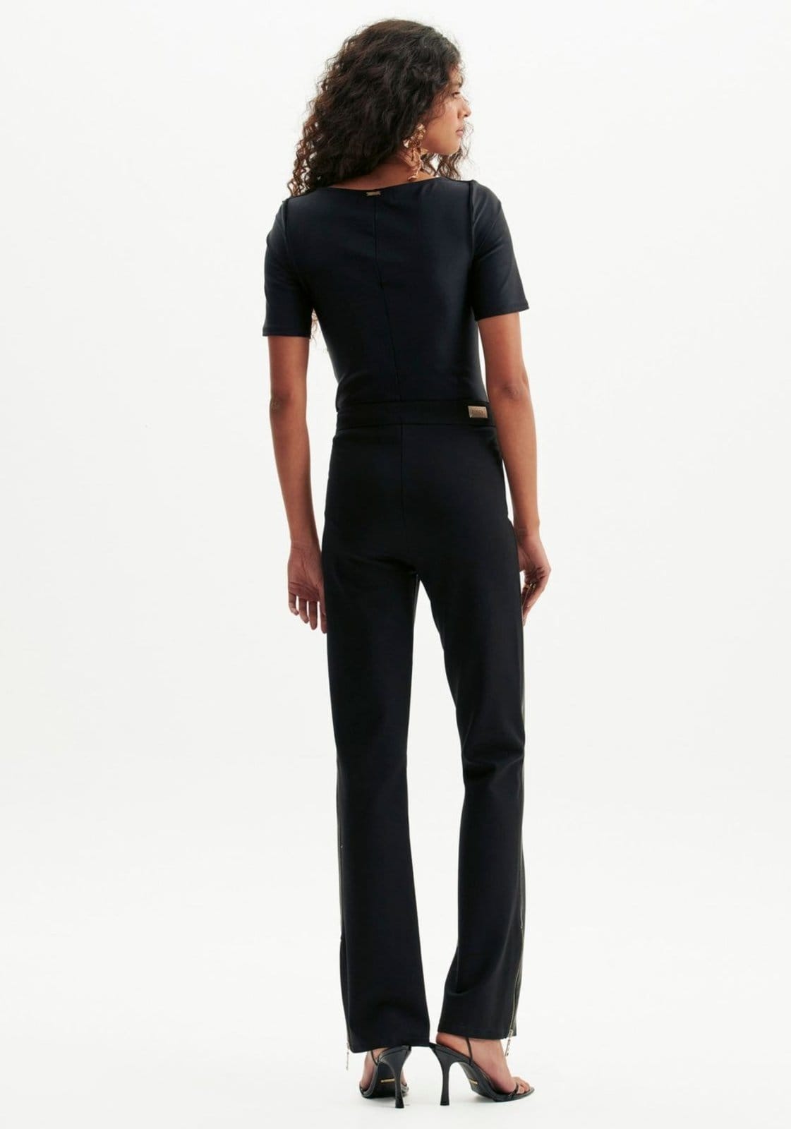 Calça De Couro Boot Cut - 2