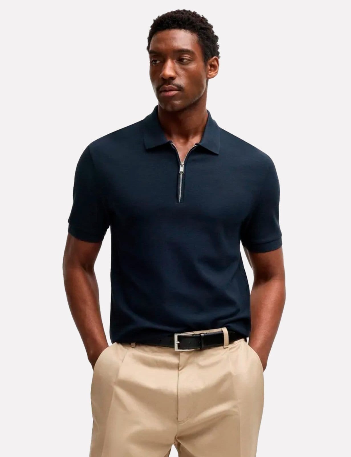 Polo Hugo Boss Masculina Regular H-Paras 57