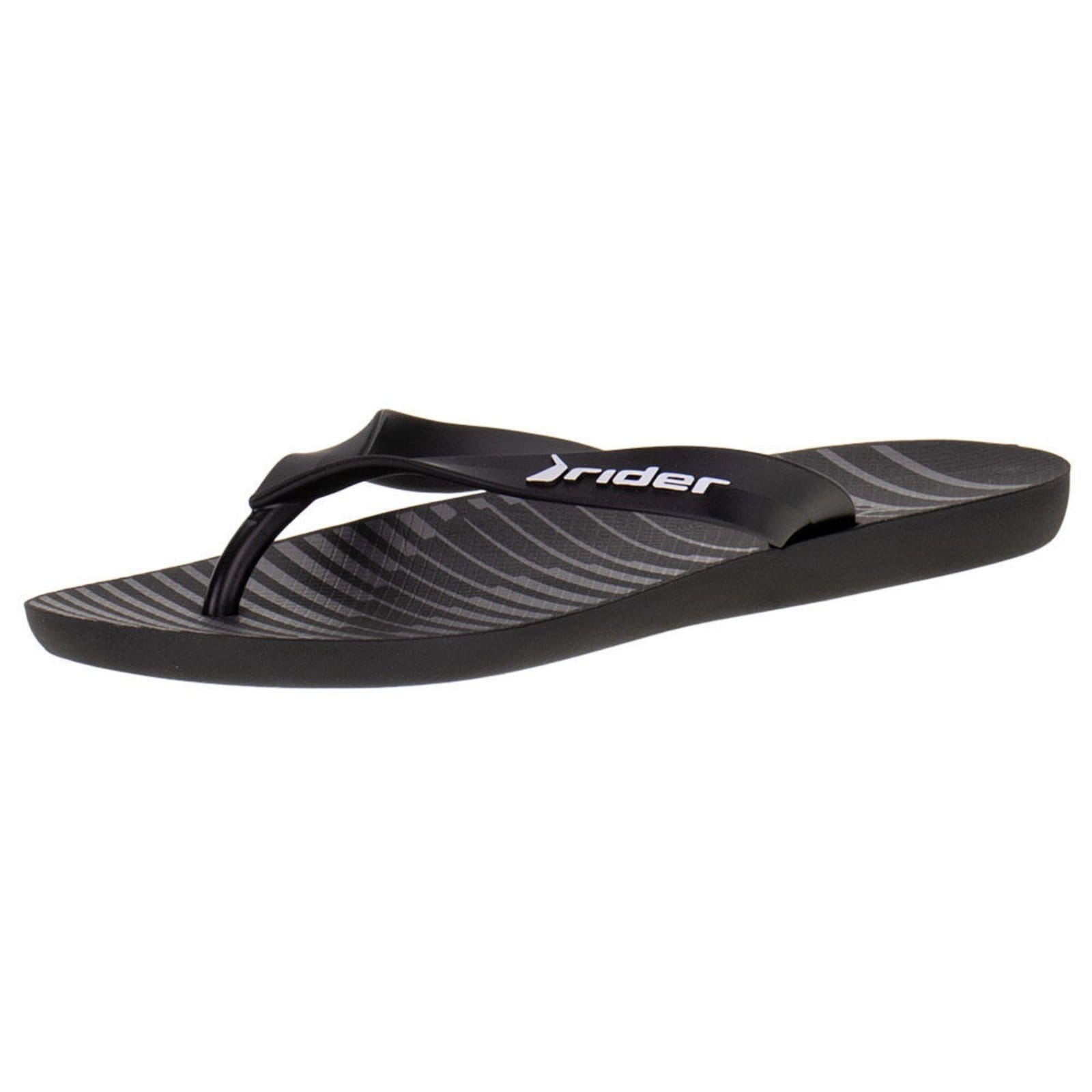 Vista 2 Chinelo Masculino Feel Urban Rider - 12318 3292318 Rider preto
