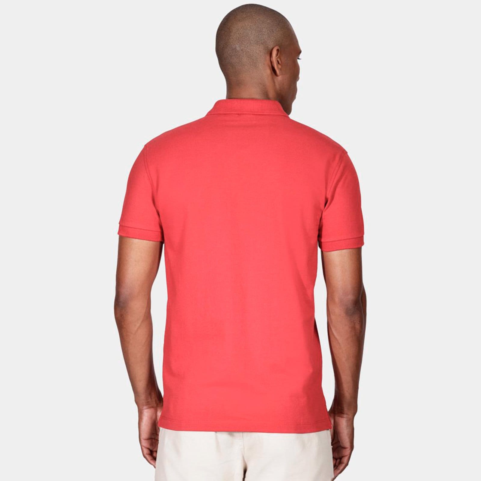 Vista 2 Camisa Polo Aramis Piquet Basic Ou25 Masculino Aramis vermelho