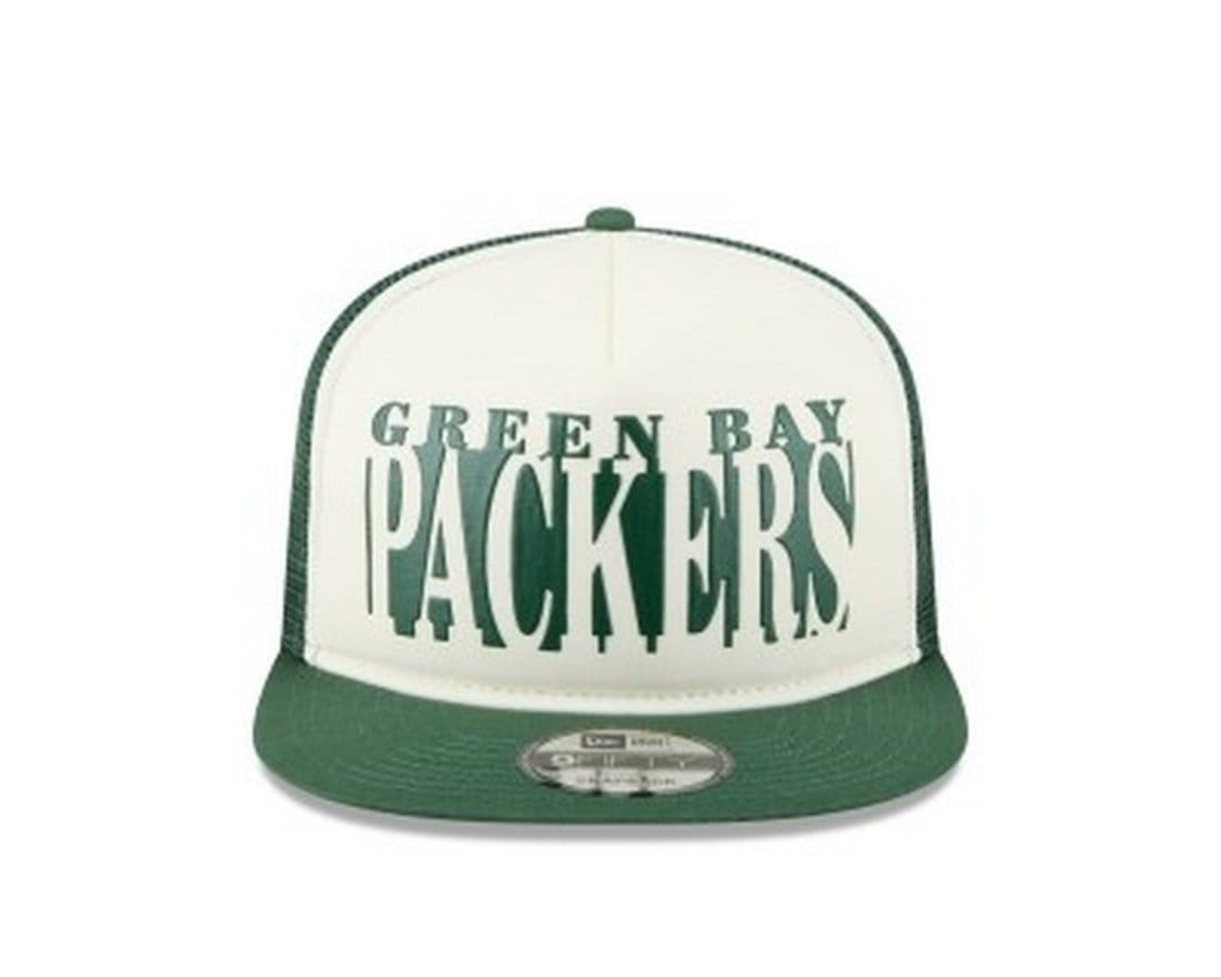 Vista 2 Boné New Era 9FIFTY A-FRAME SNAPBACK Green Bay Packers NFL Verde new era verde green