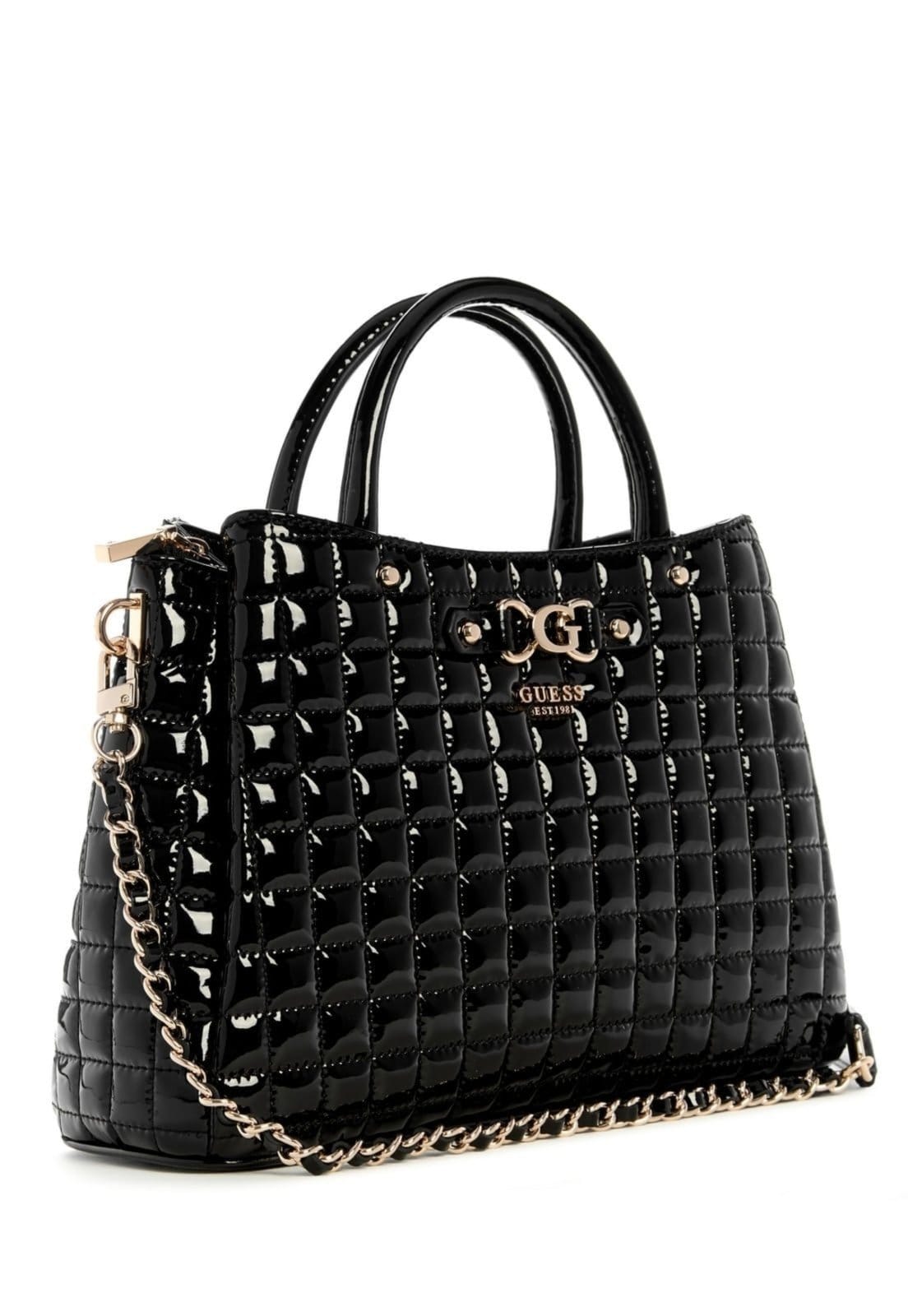 Vista 2 Bolsa Guess Nadira Girlfriend Satchel Guess preto