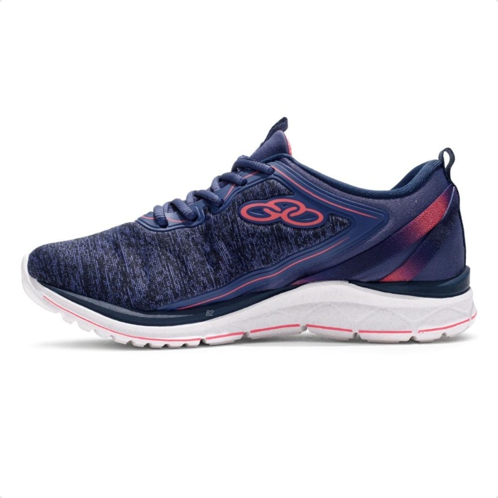 Vista 2 Tênis Olympikus Day Feminino OLK azul