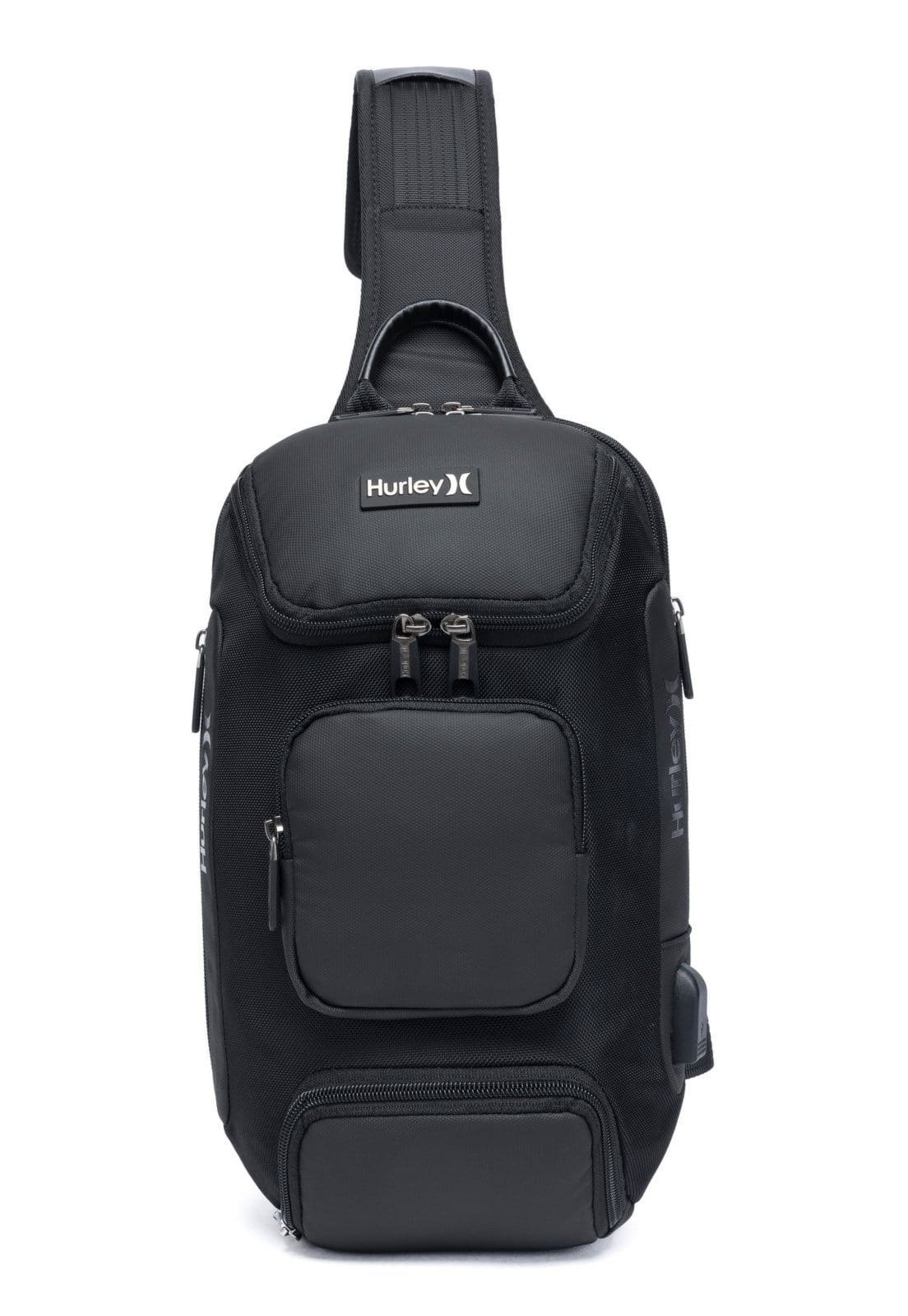 Shoulder Bag Com Saída USB Casual Passeio Bolsa Transversal