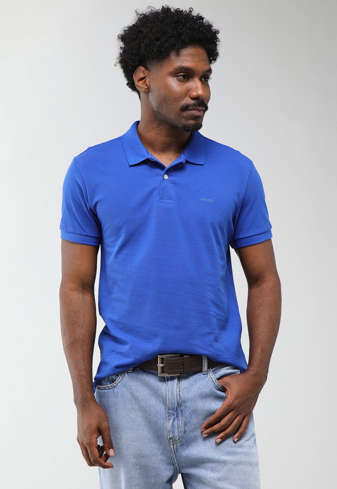 Polo Masculina Colcci Gola Tradicional