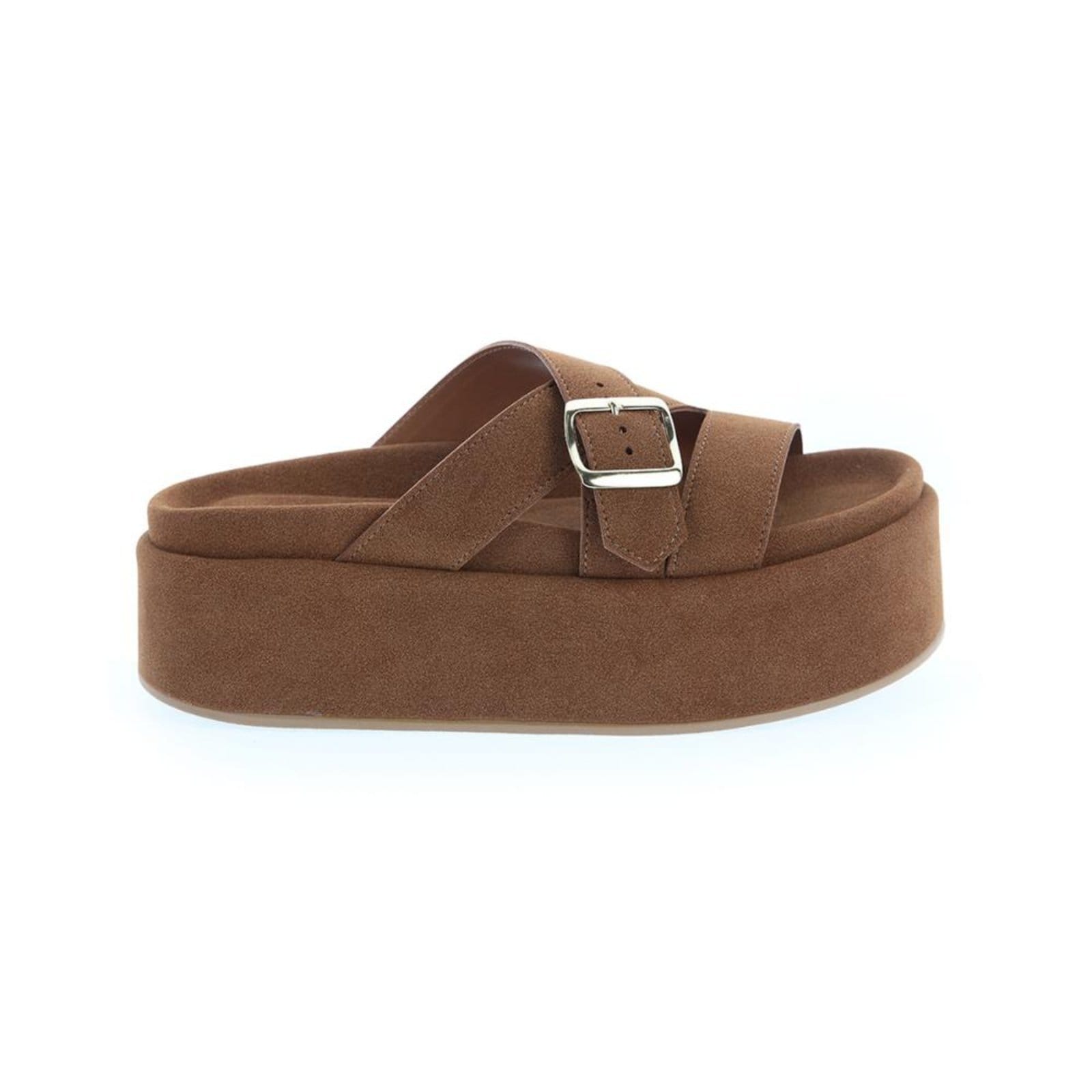 Anita - Flat Plataforma com Fivela Ajustável