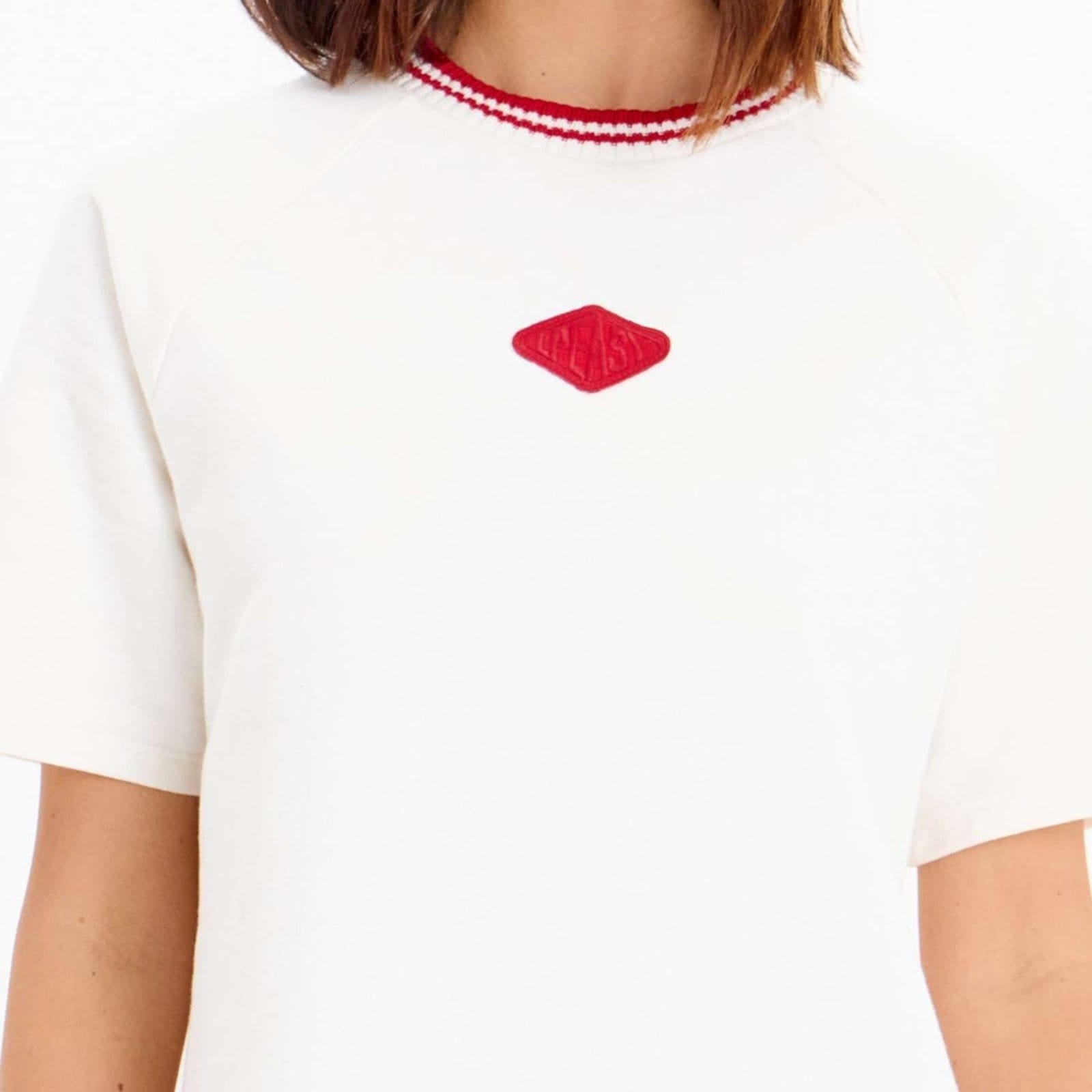 Vista 2 Vestido Easy Lança Perfume Patch In25 Off White Feminino Easy Lança perfume amarelo white